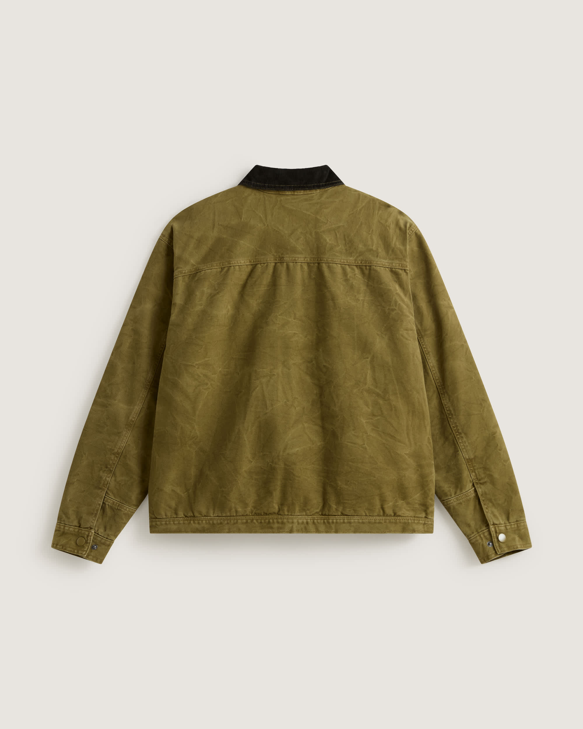 Nico Chore Canvas Jacket Olive Brown VANS Beige ALT1