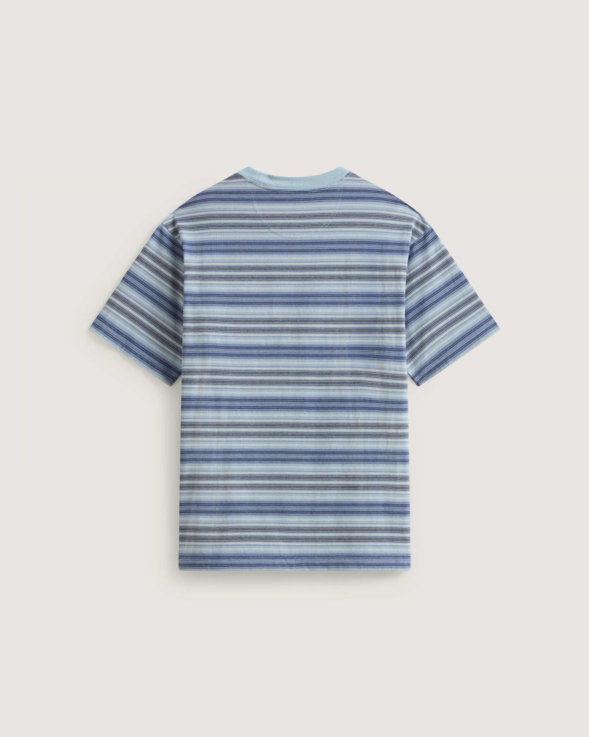 Ringer Striped Knit Hemd VANS Blau ALT1