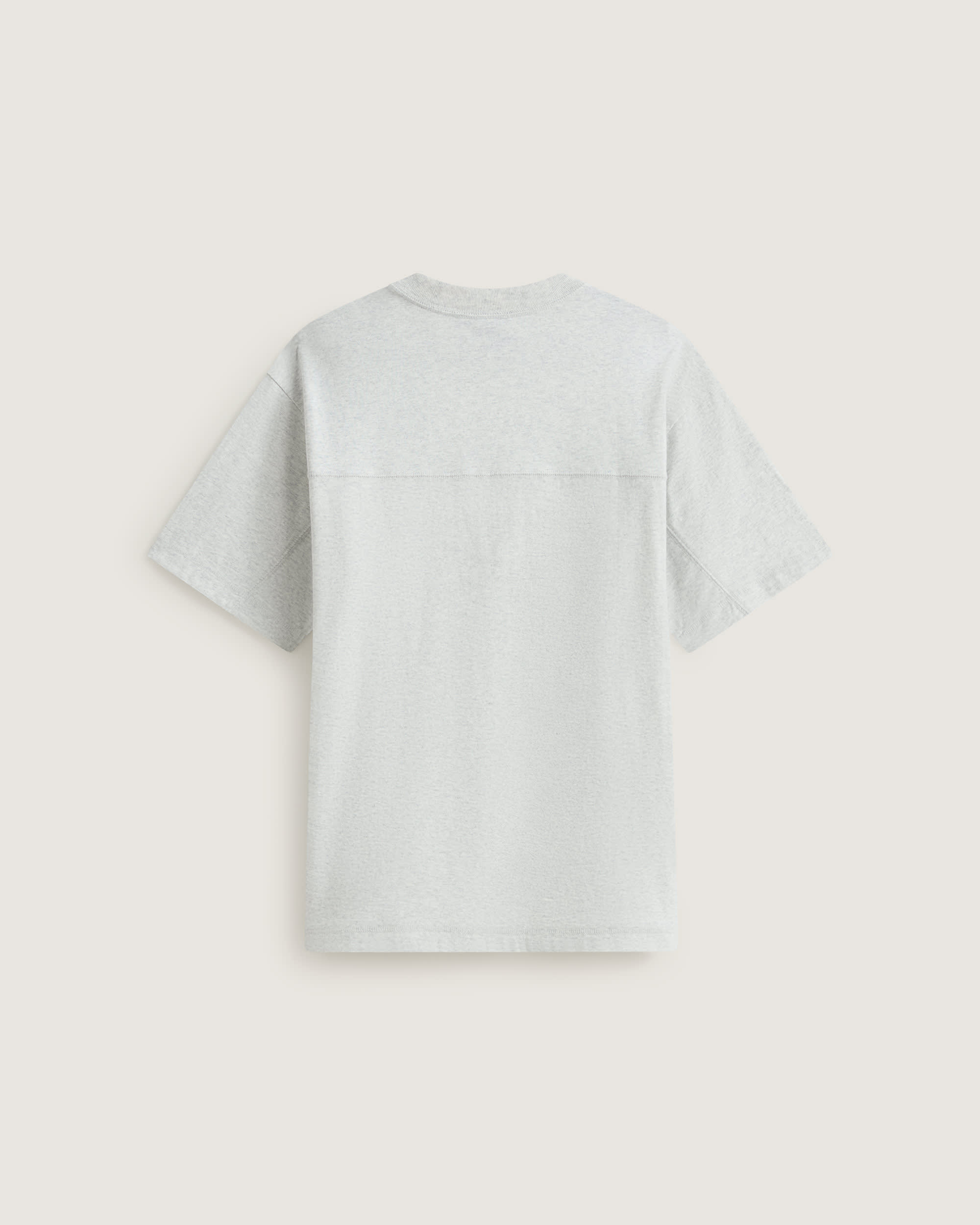 Contrast Stitch Loose Fit SS Tee ASH HEATHER VANS Gris ALT1
