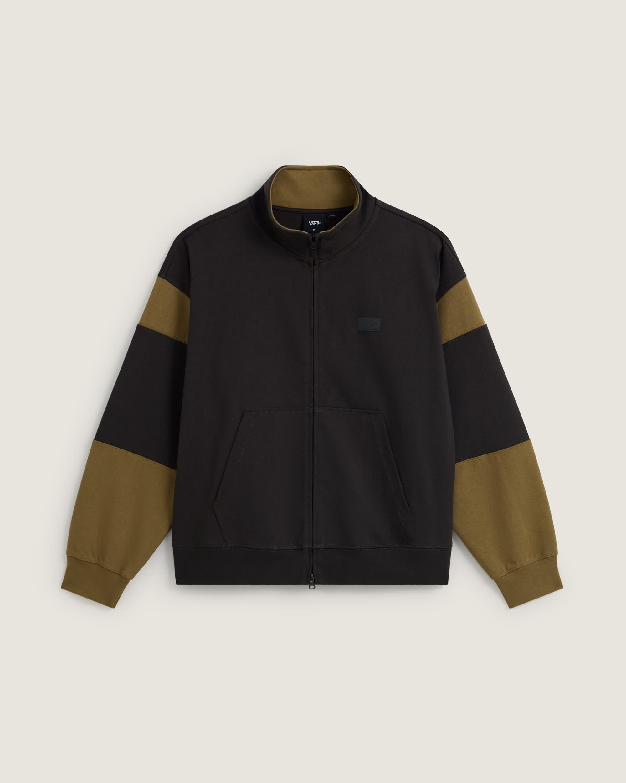 Sweat Retro Sport Mock Neck Full Zip VANS Noir HERO