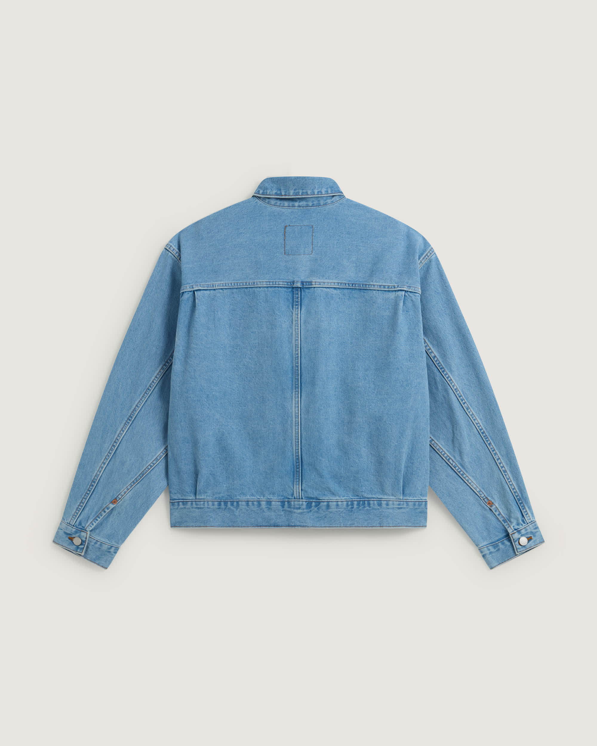 Giacca trucker in denim Check5 VANS Blu ALT1
