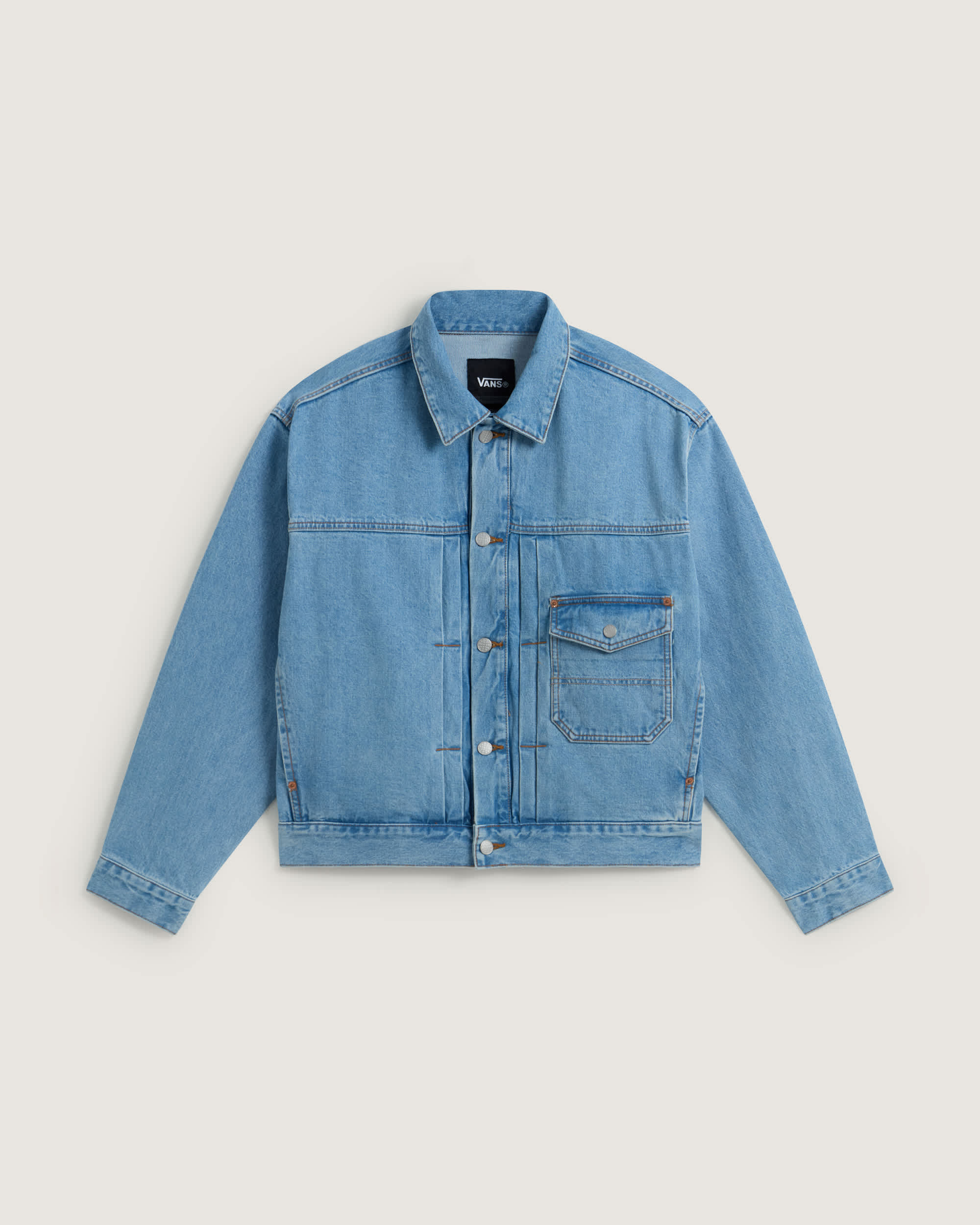 Giacca trucker in denim Check5 VANS Blu HERO
