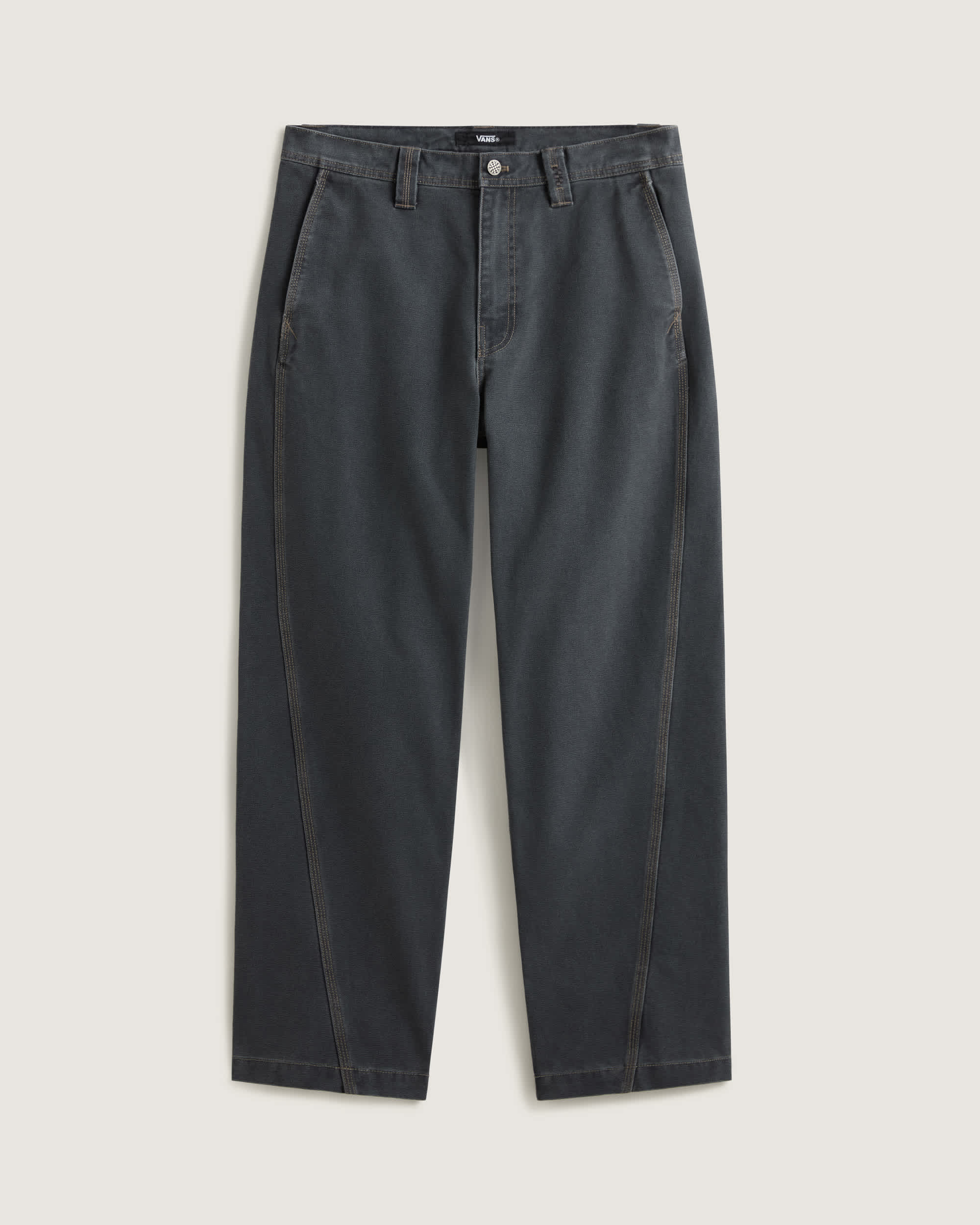 Authentic Chino Loose Side Panel Pant Charcoal Grey VANS Grigio HERO