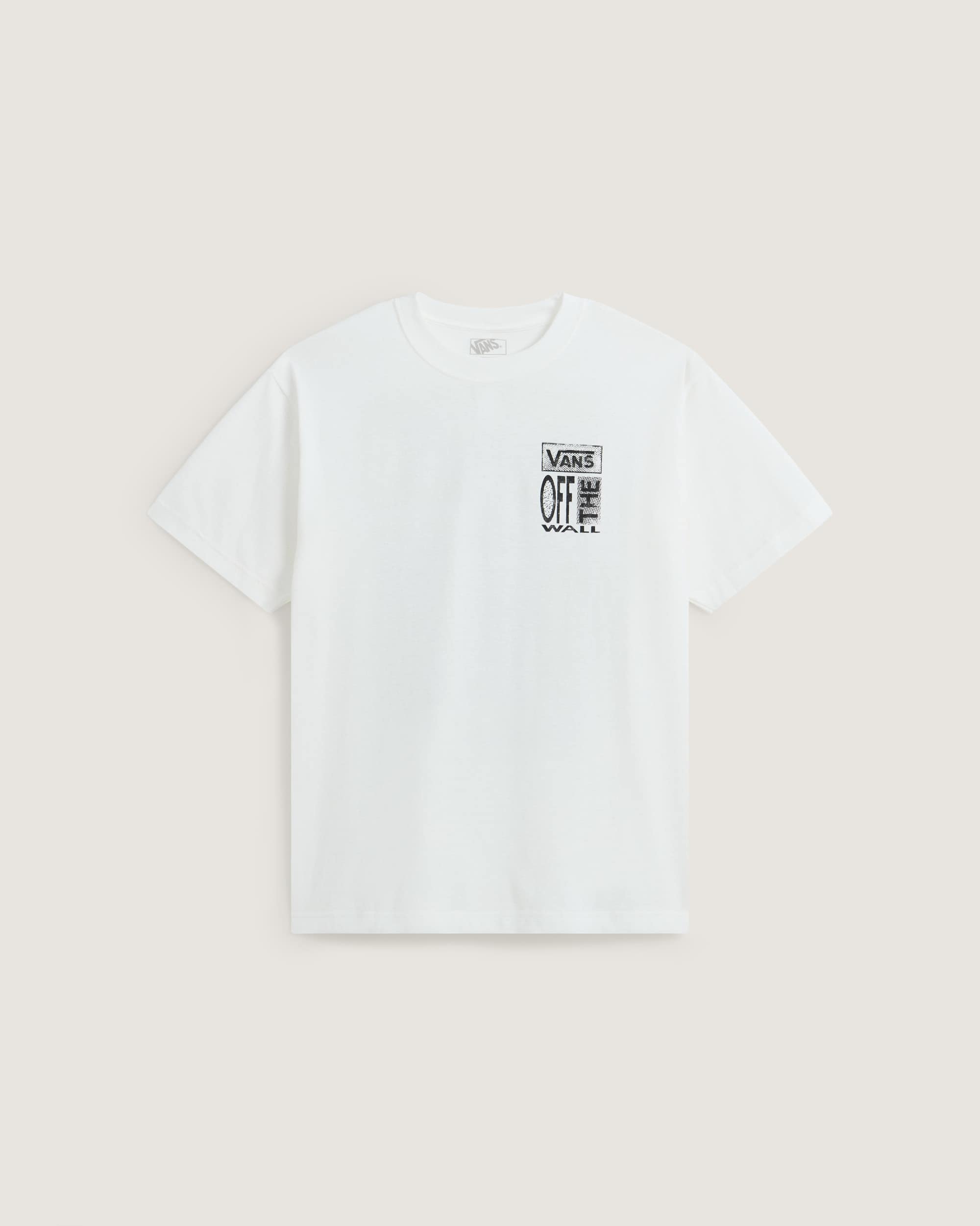 Cut and Paste SS Tee White VANS Bianco HERO