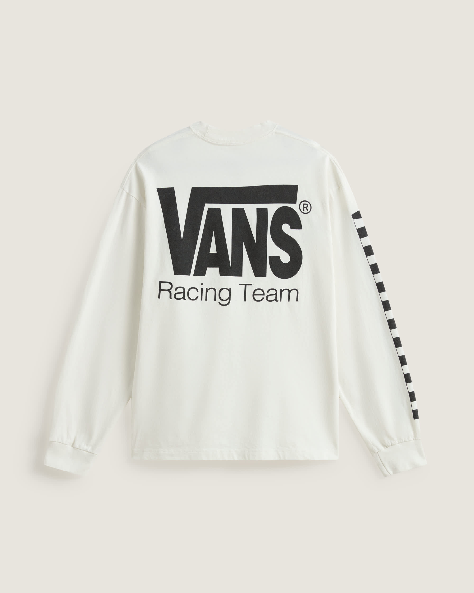 Vans Racing Long Sleeve Sweatshirt VANS White ALT1