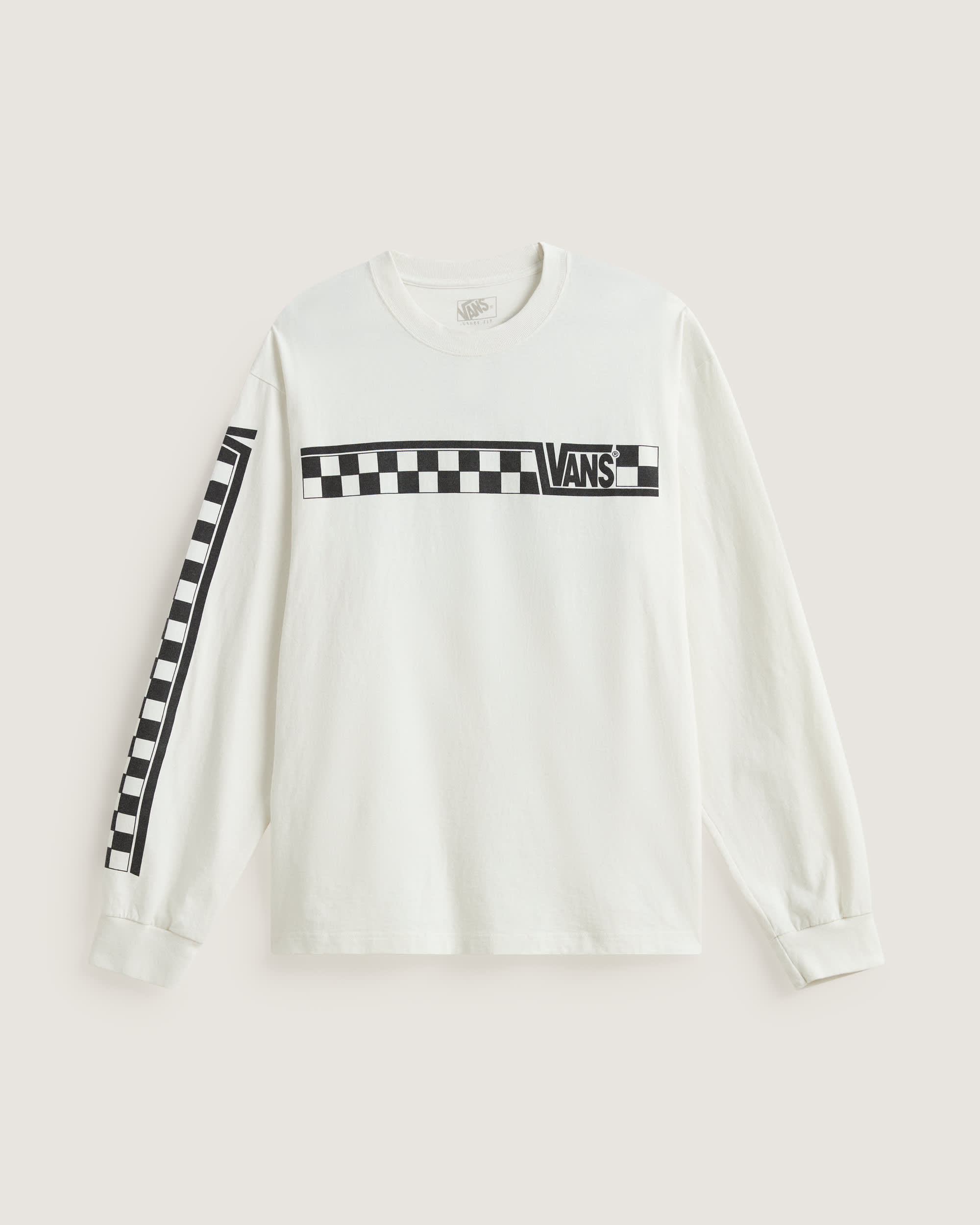 Vans Racing Long Sleeve Sweatshirt VANS White HERO