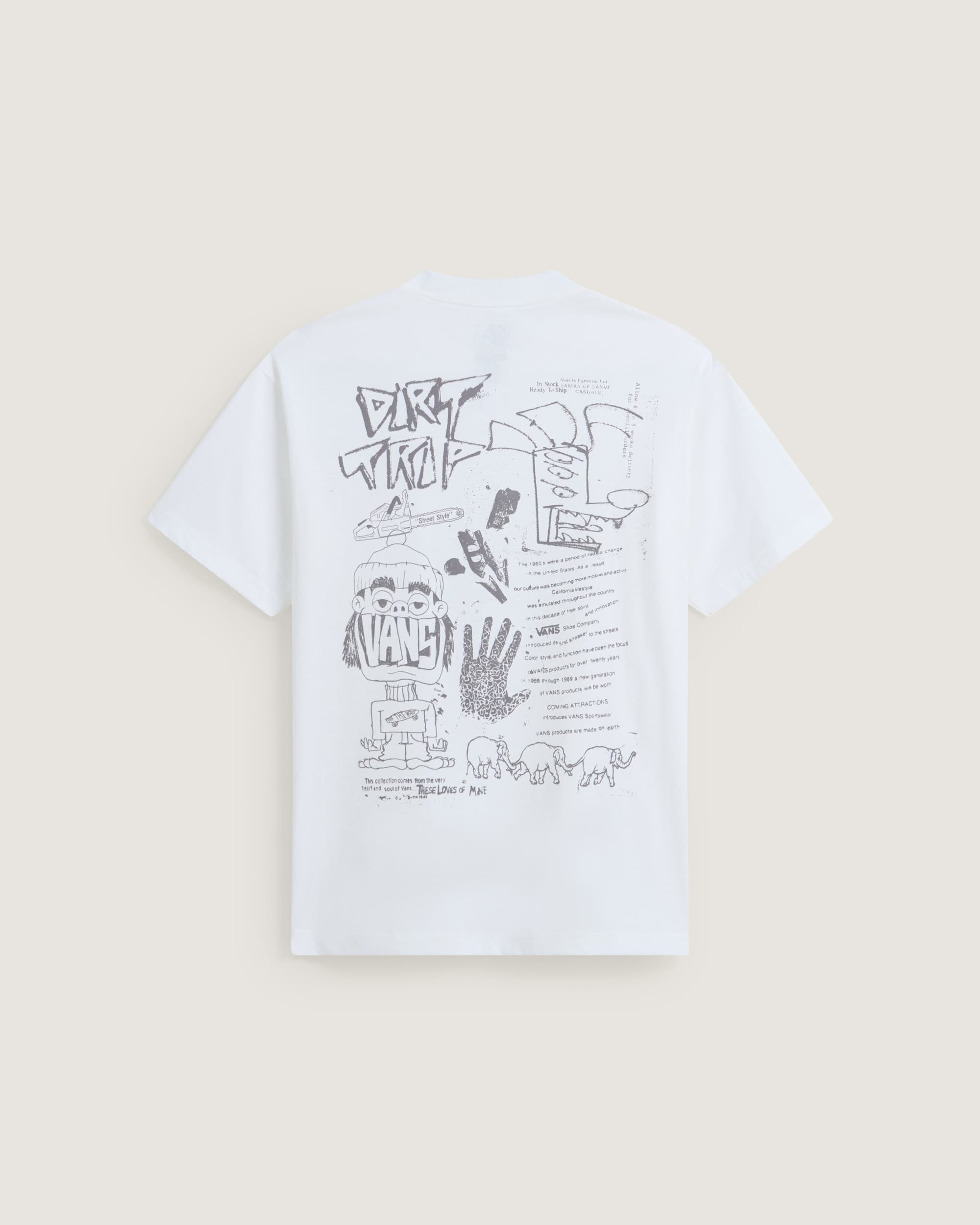 Dirt Trip TShirt VANS Wei ALT1
