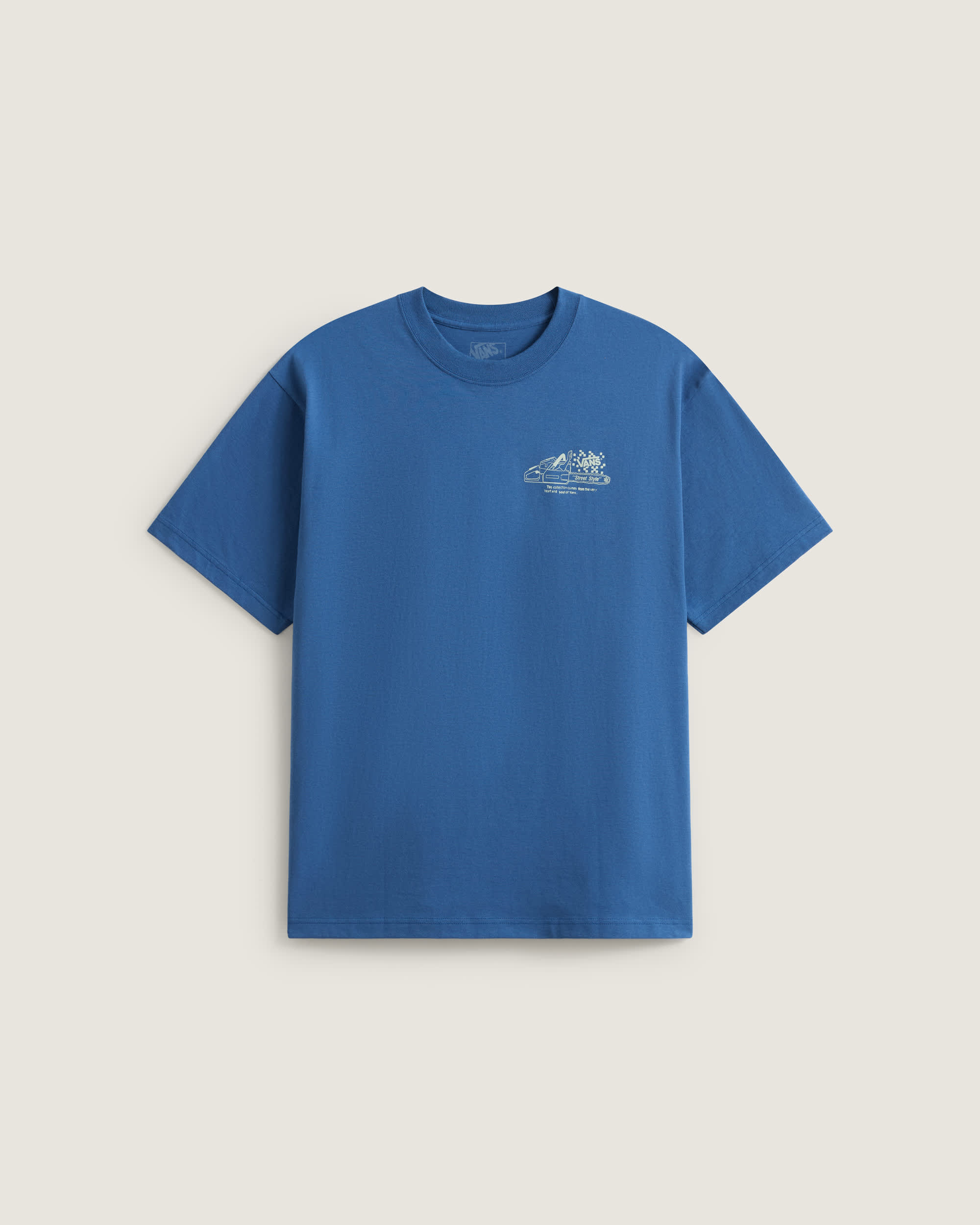 Dirt Trip SS Tee True Navy VANS Bleu HERO
