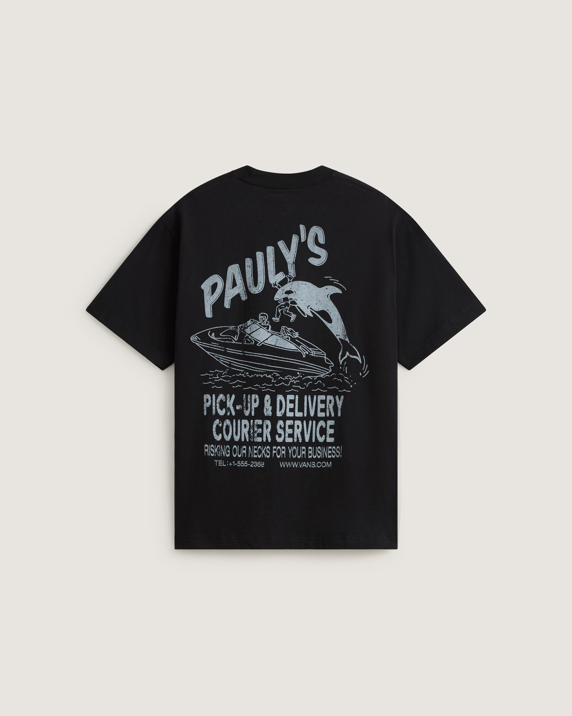 Paulys Delivery SS Tee Black VANS Noir ALT1