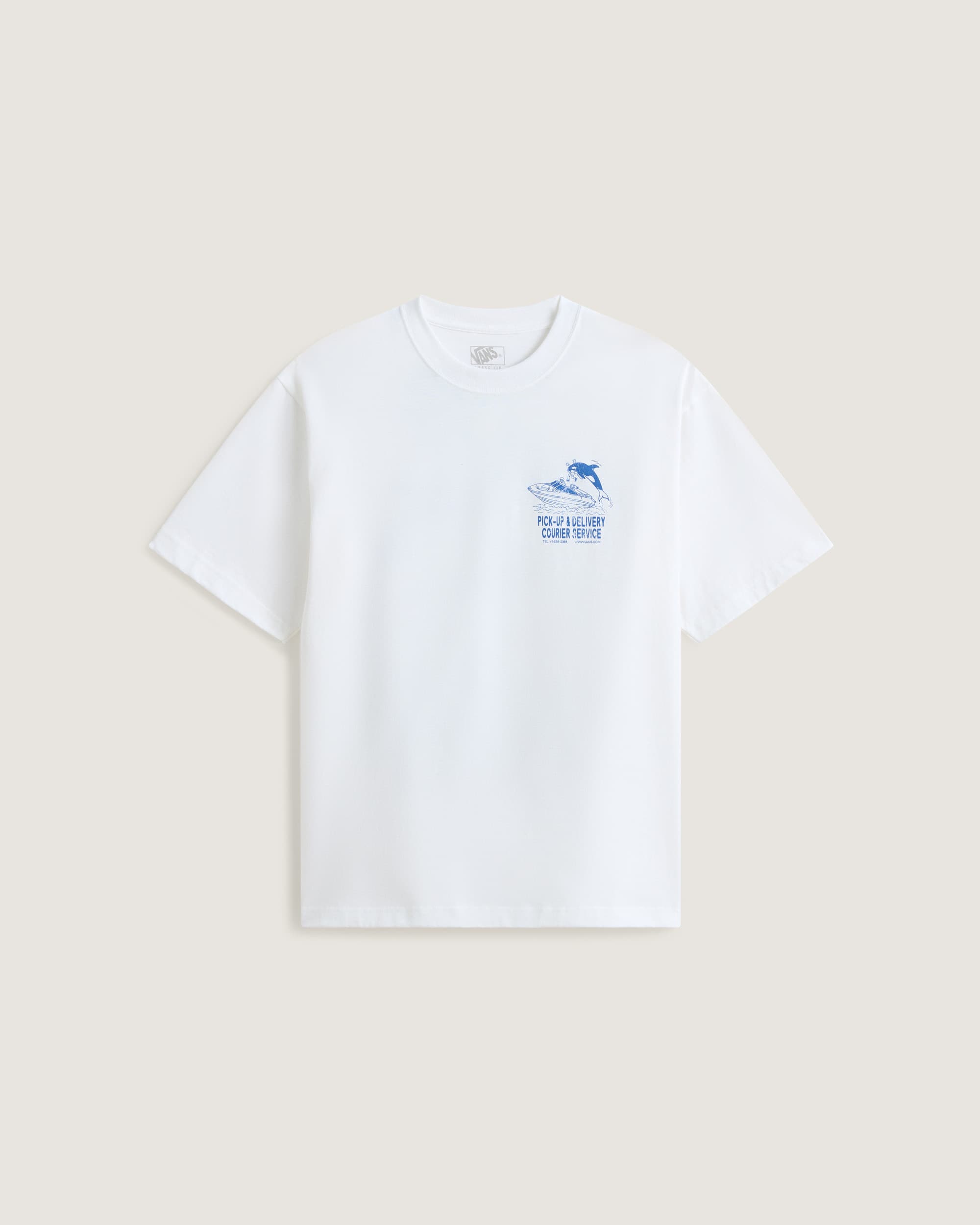 Camiseta Paulys Delivery VANS Blanco HERO