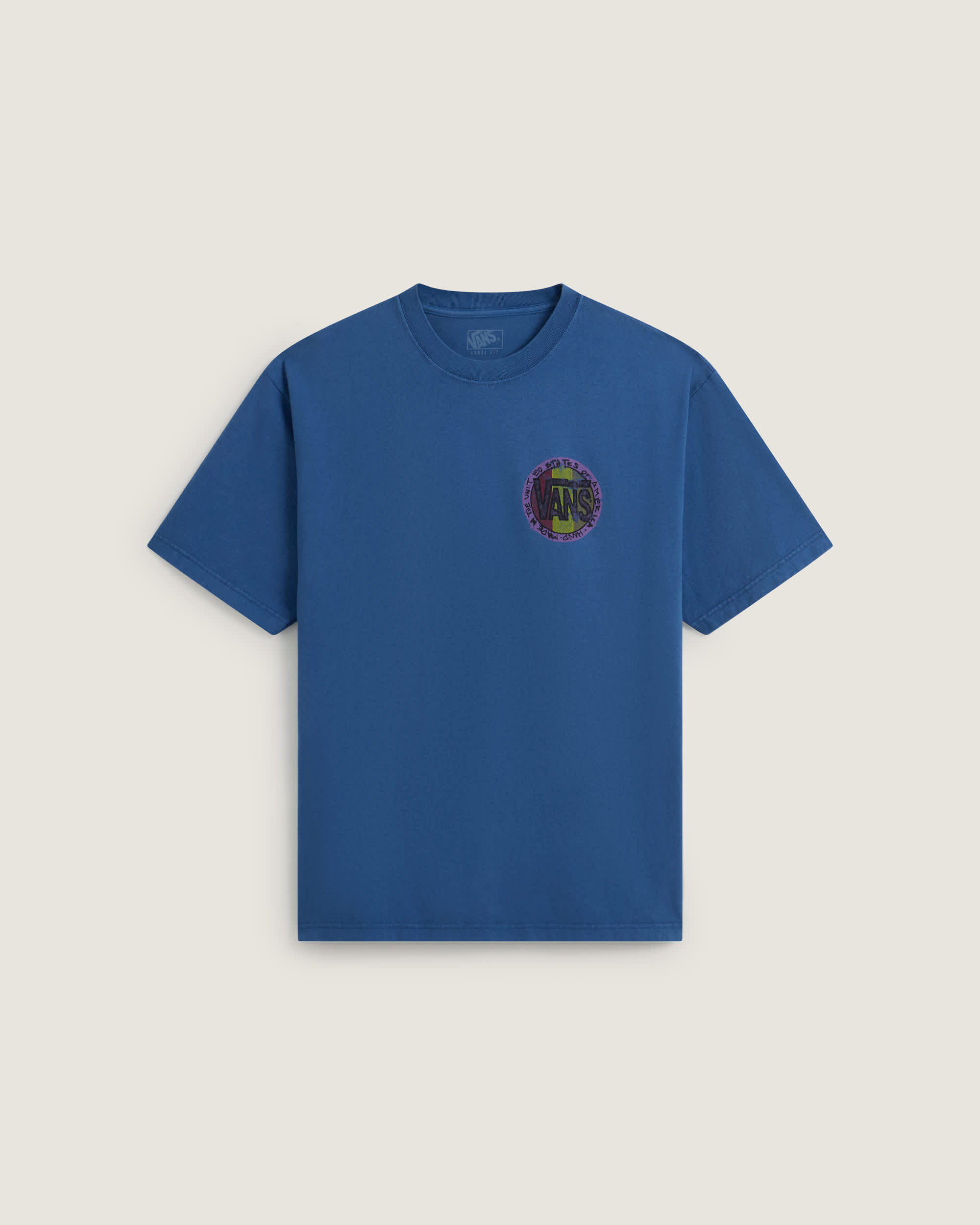 Camiseta Blotched Circle VANS Azul HERO