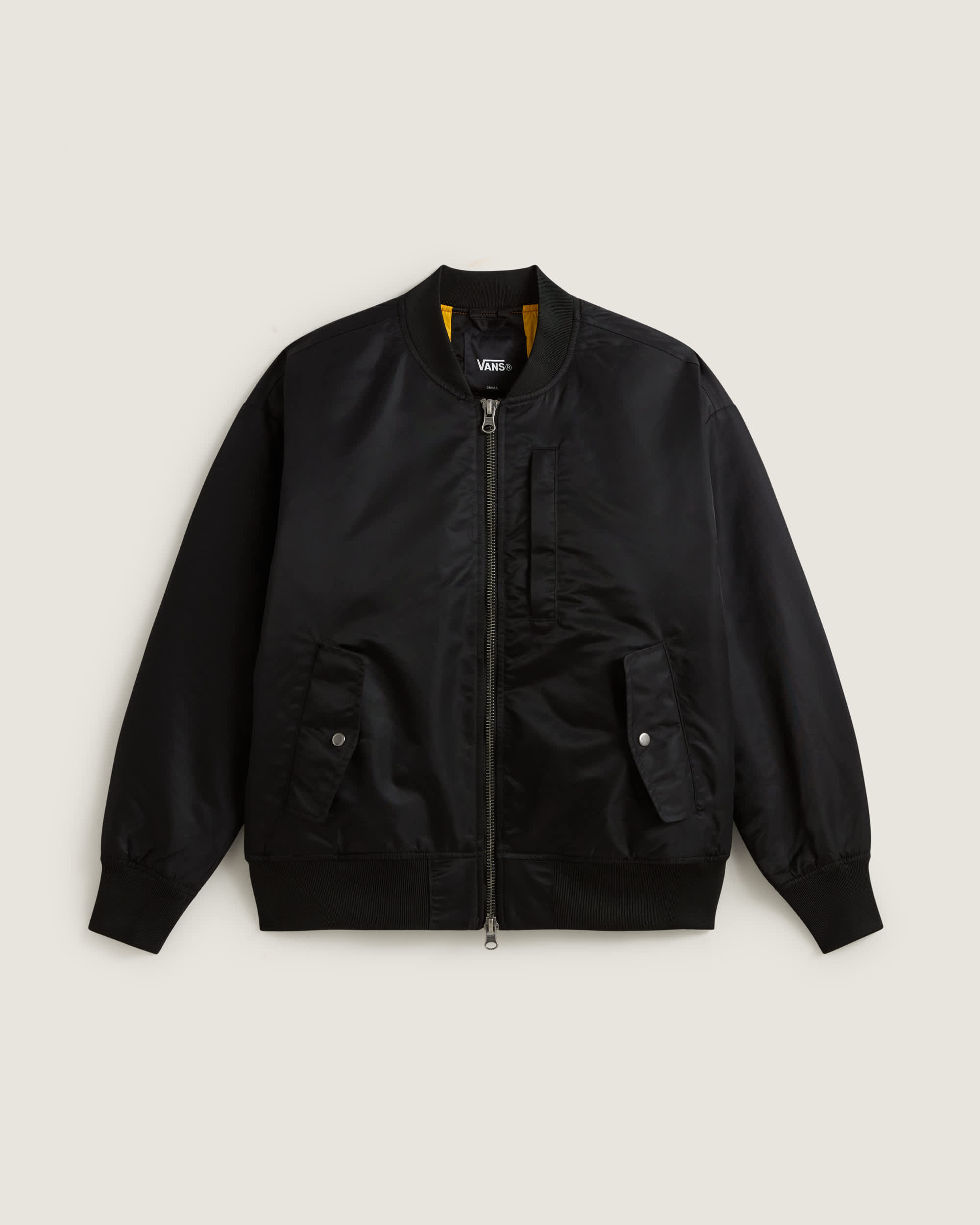Bomber Black VANS Noir HERO