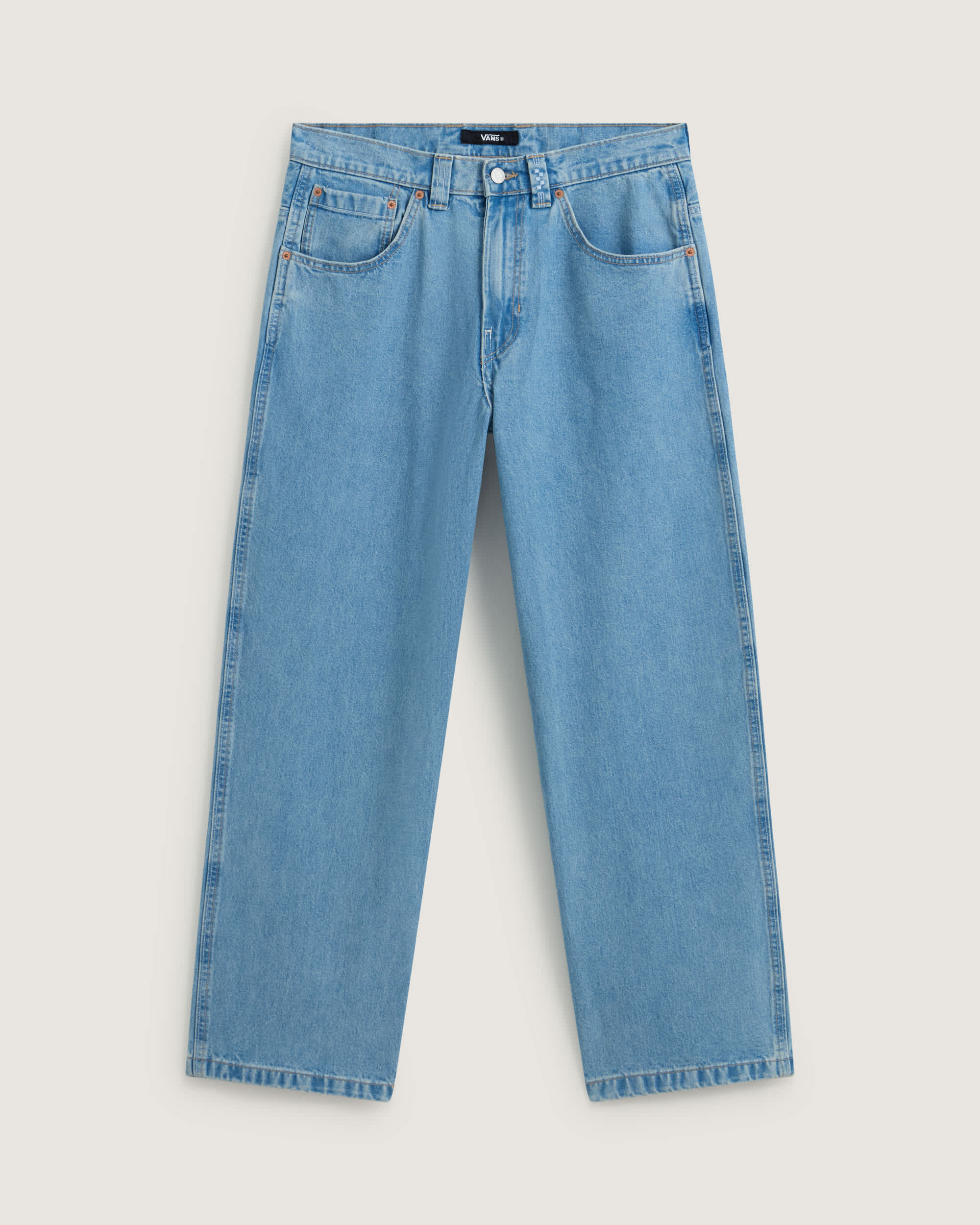Drill Chore Baggy Carpenter Pant LIGHT STONEWASH VANS Blau HERO