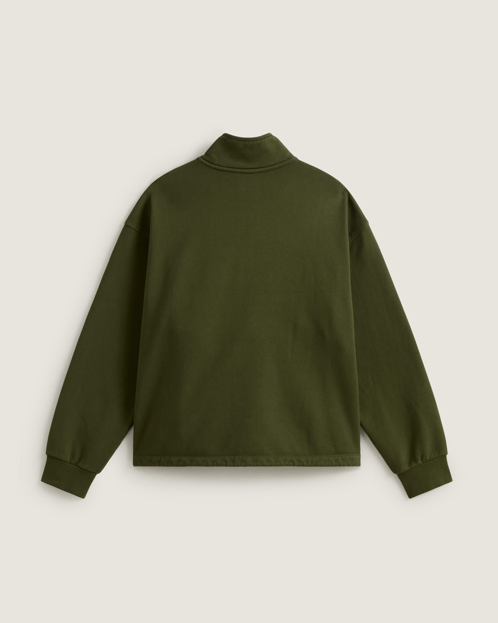 Full Zip Mock Neck Fleece Green Balsam VANS Grn ALT1