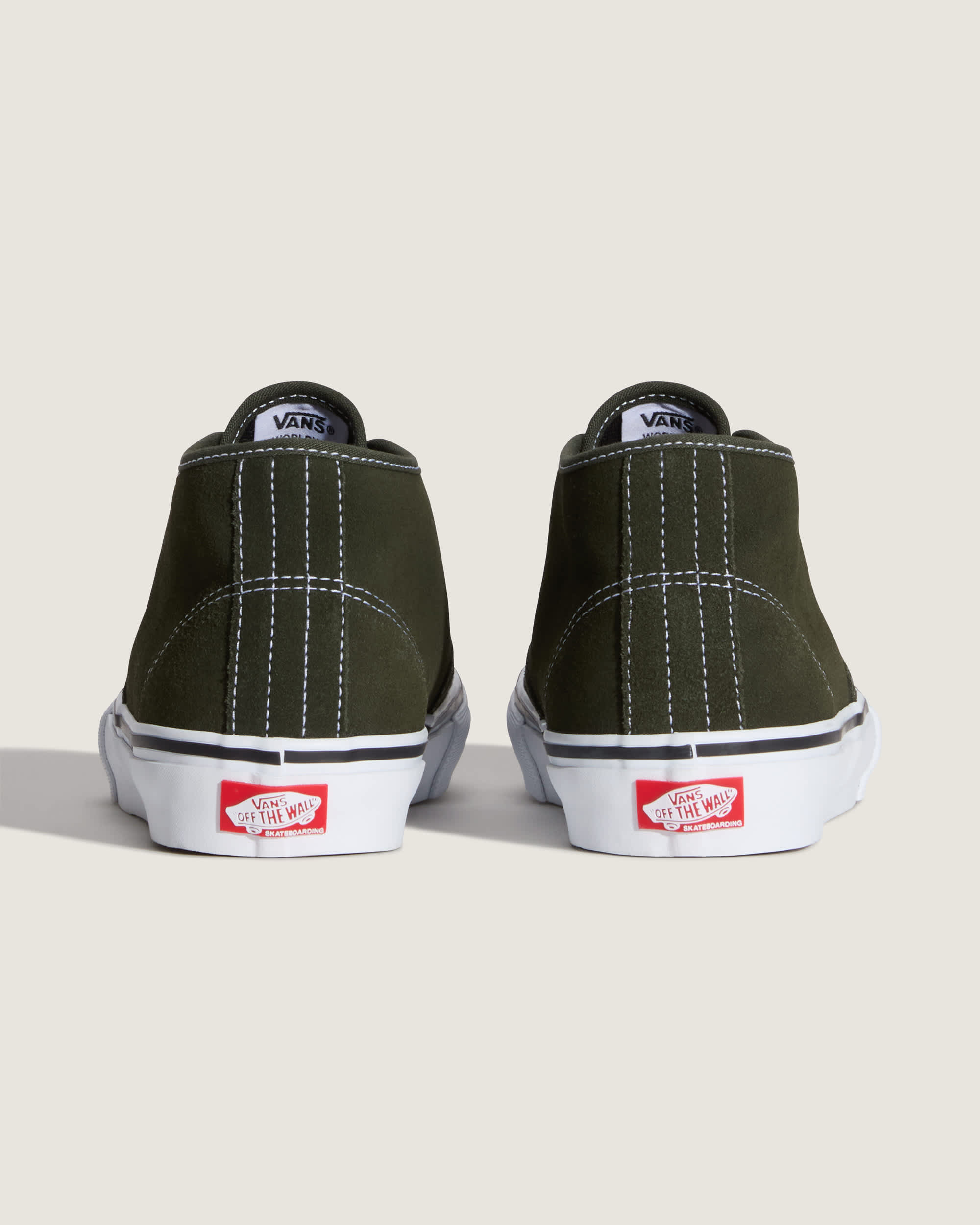 Scarpe Skate Authentic Mid VANS Verde ALT3