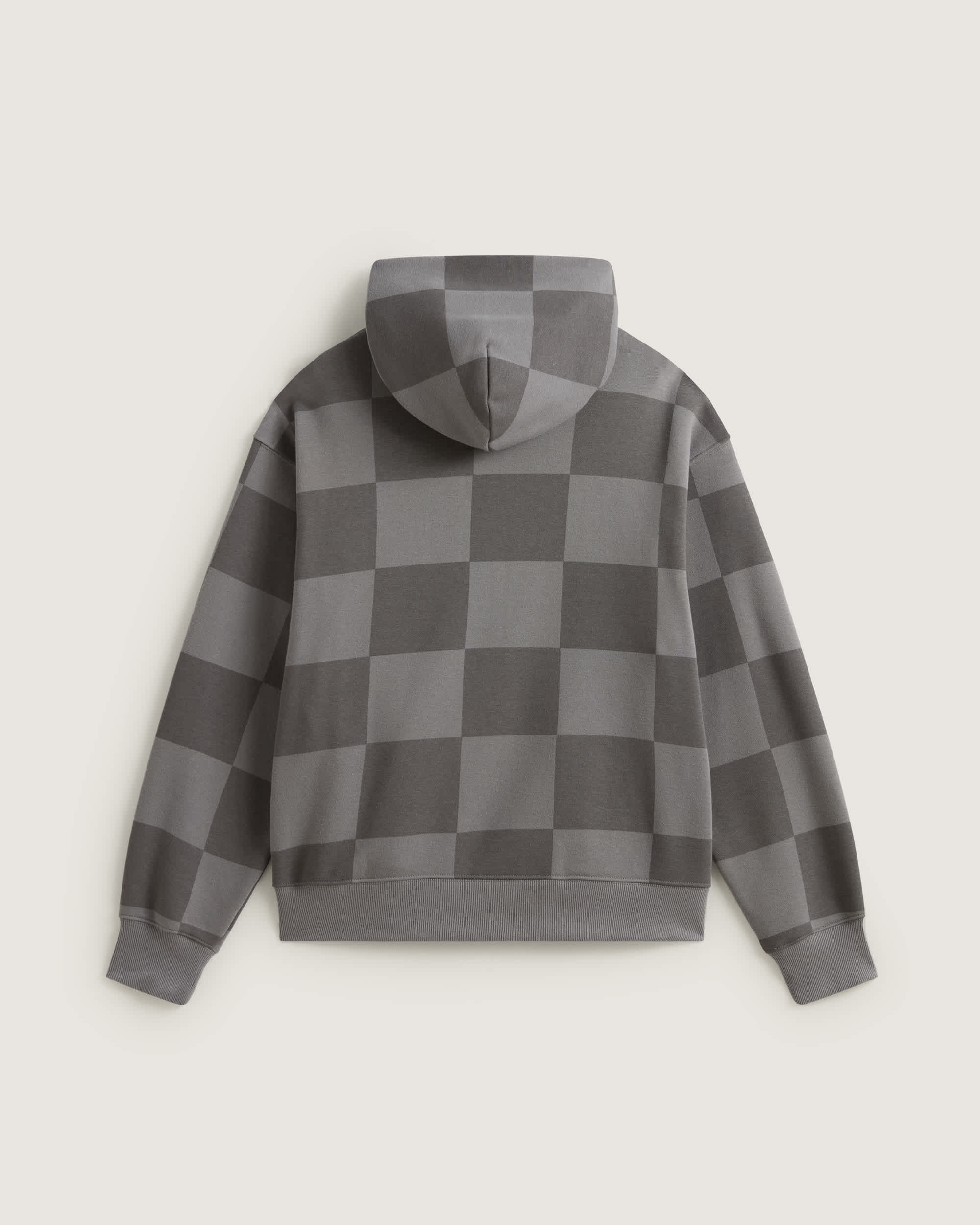 Sweat  capuche Stretch Logo Checkerboard VANS Gris ALT1