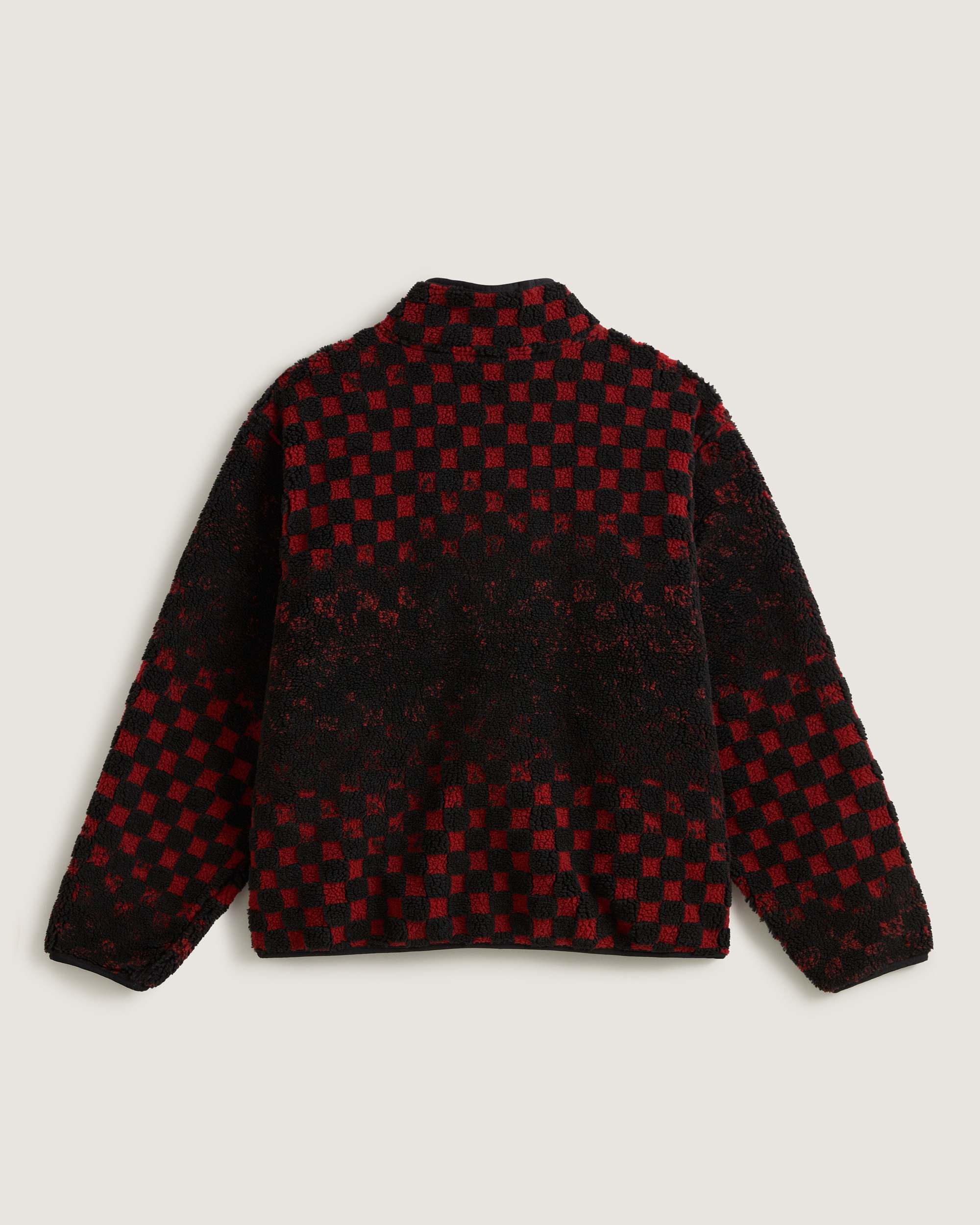 Nights High Pile Jacket Poppy Ember VANS Rouge ALT1