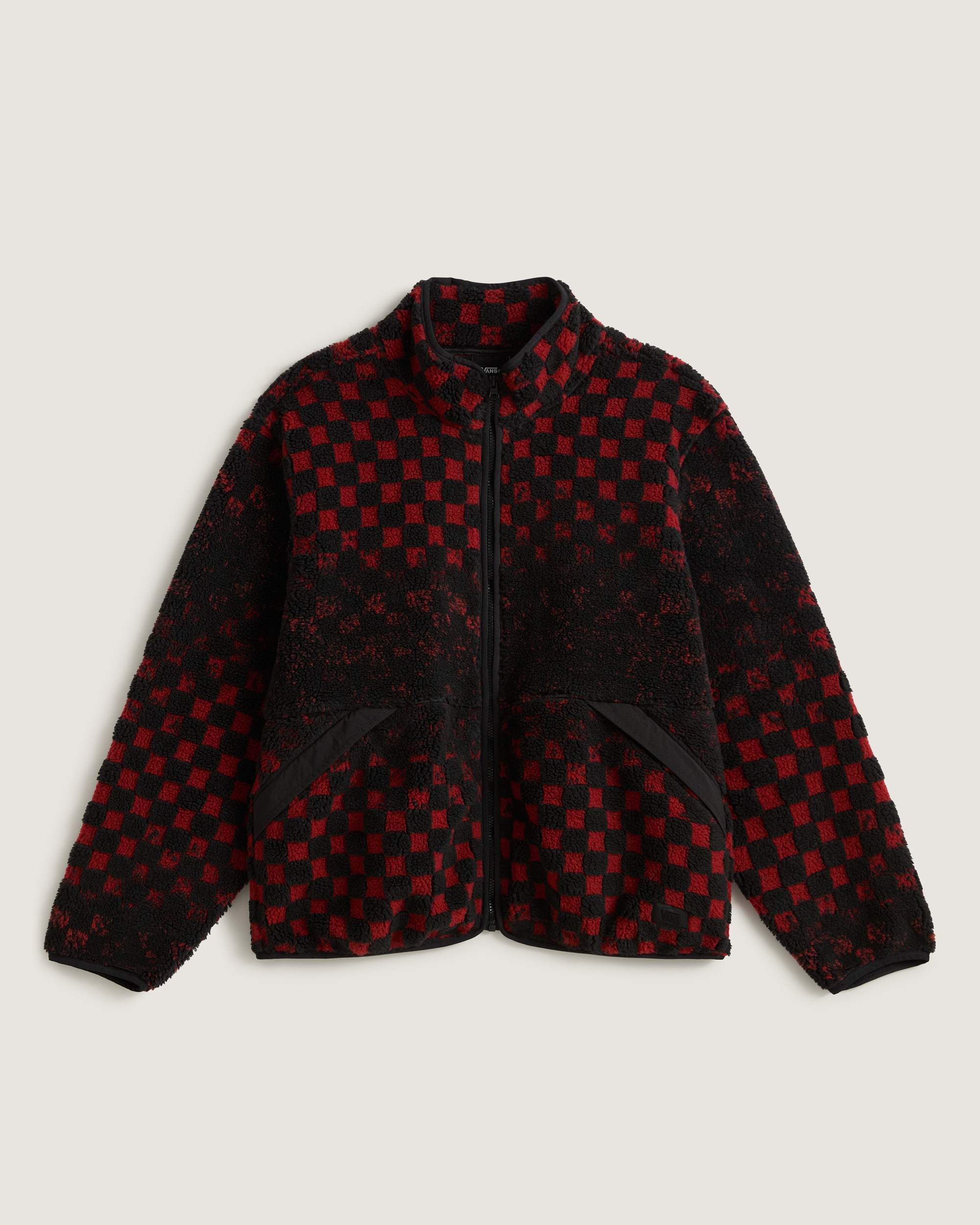 Nights High Pile Jacket Poppy Ember VANS Rouge HERO