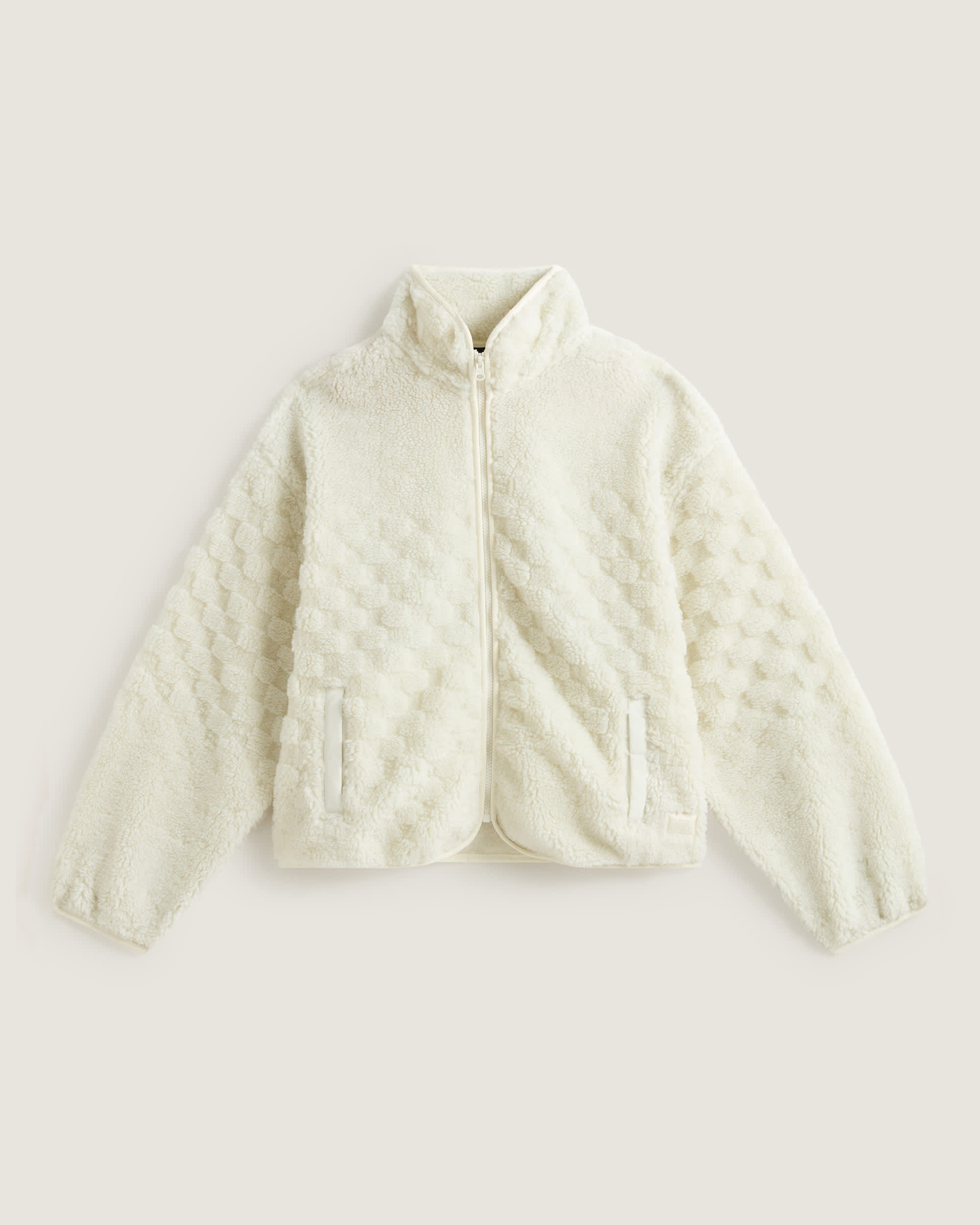 Queens High Pile Jacket marshmallow VANS White HERO