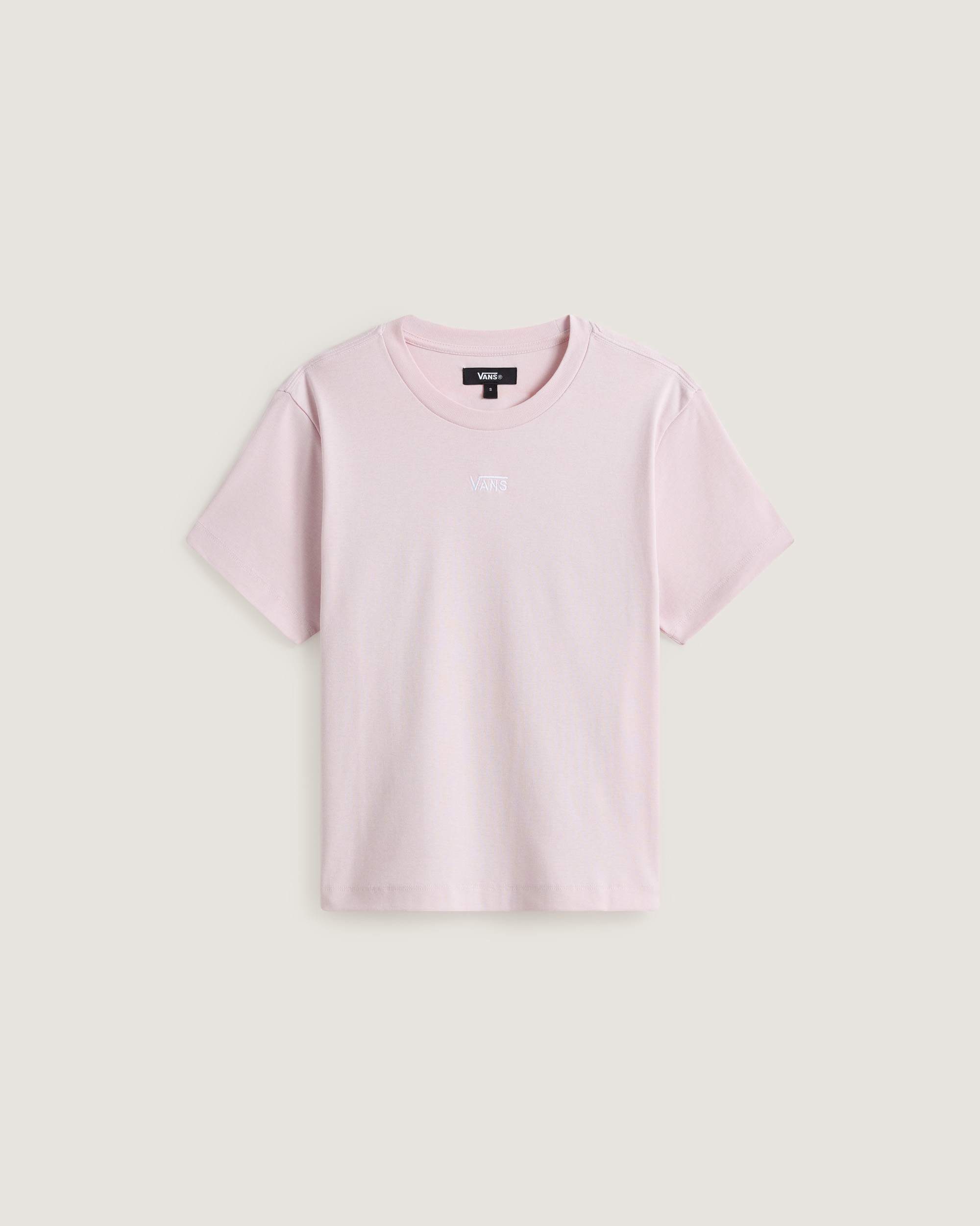 Cameron SS Tee Pale Petal VANS Rose HERO