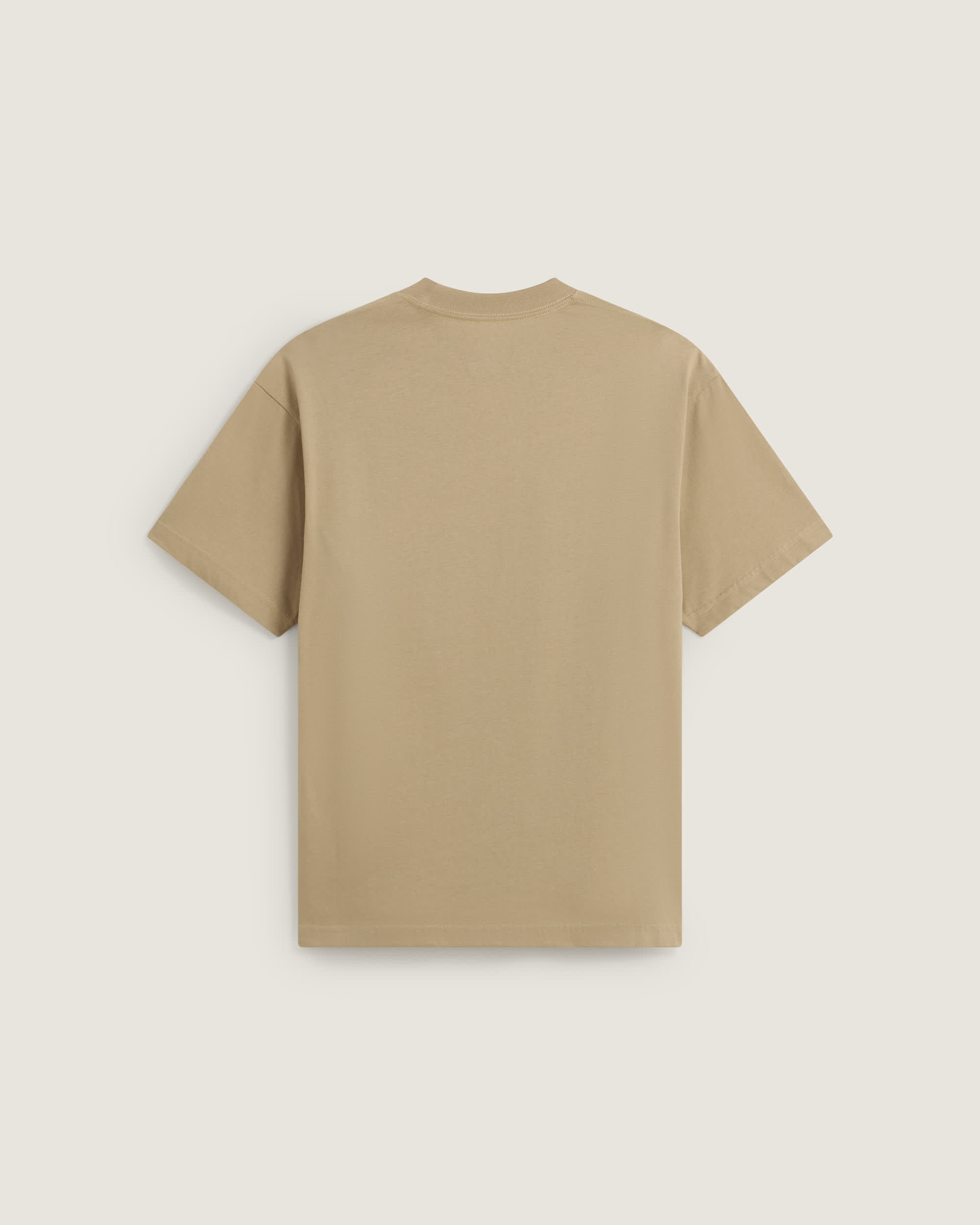 Maglietta Left Chest Logo II VANS Beige ALT1