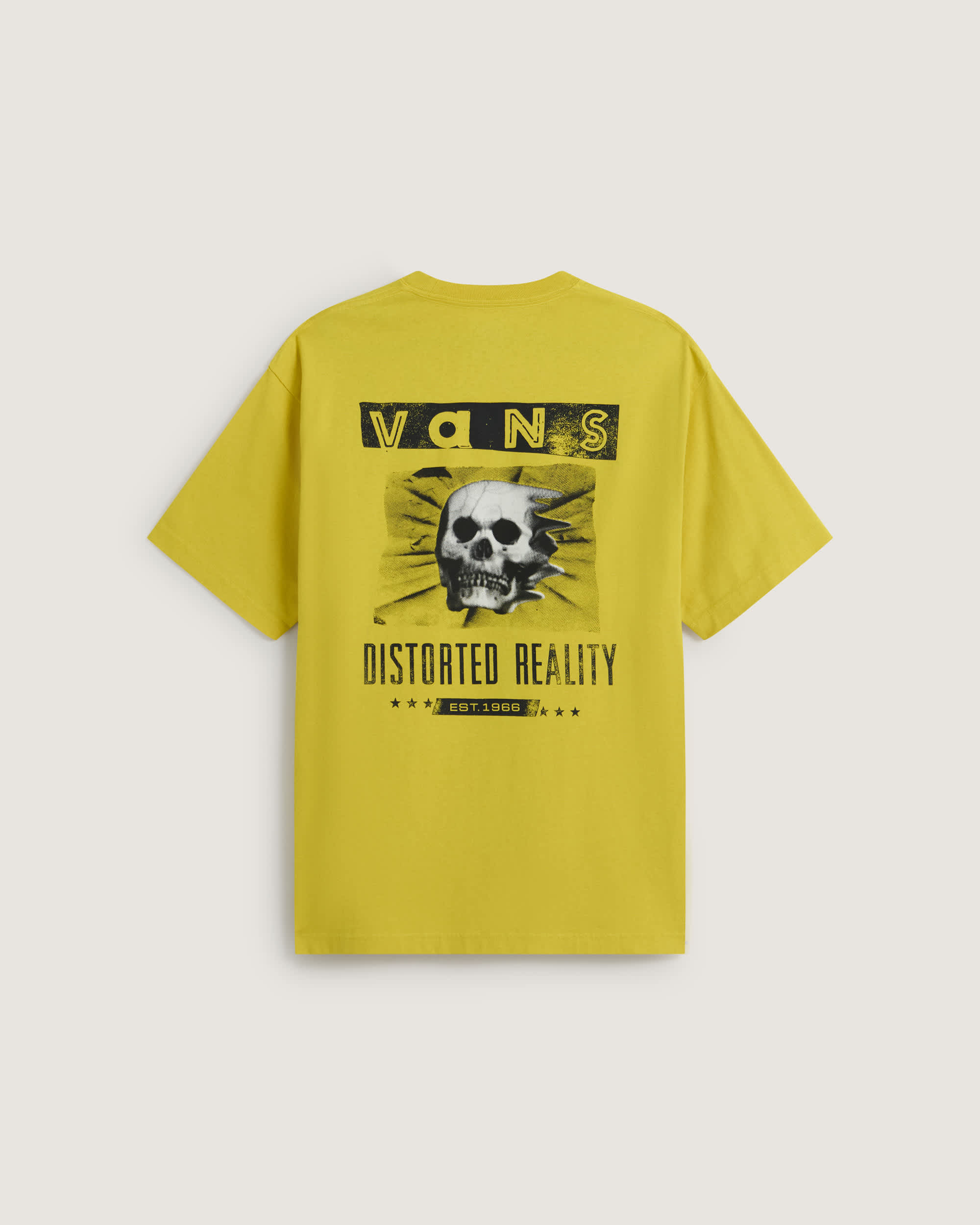 Distorted Reality SS Tee Dusty Gold VANS Gelb ALT1
