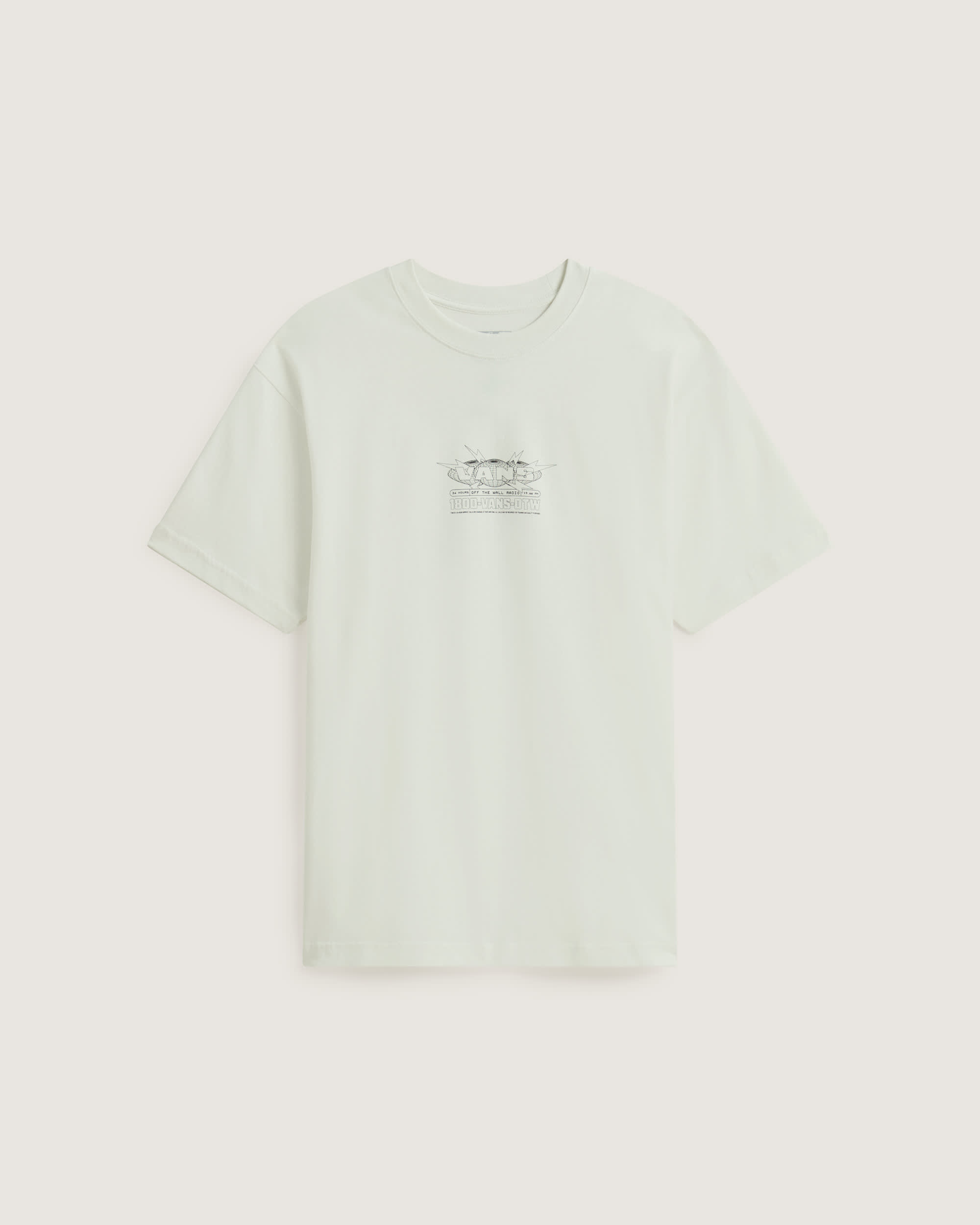 Vans Hotline Radio SS Tee marshmallow VANS Blanc HERO