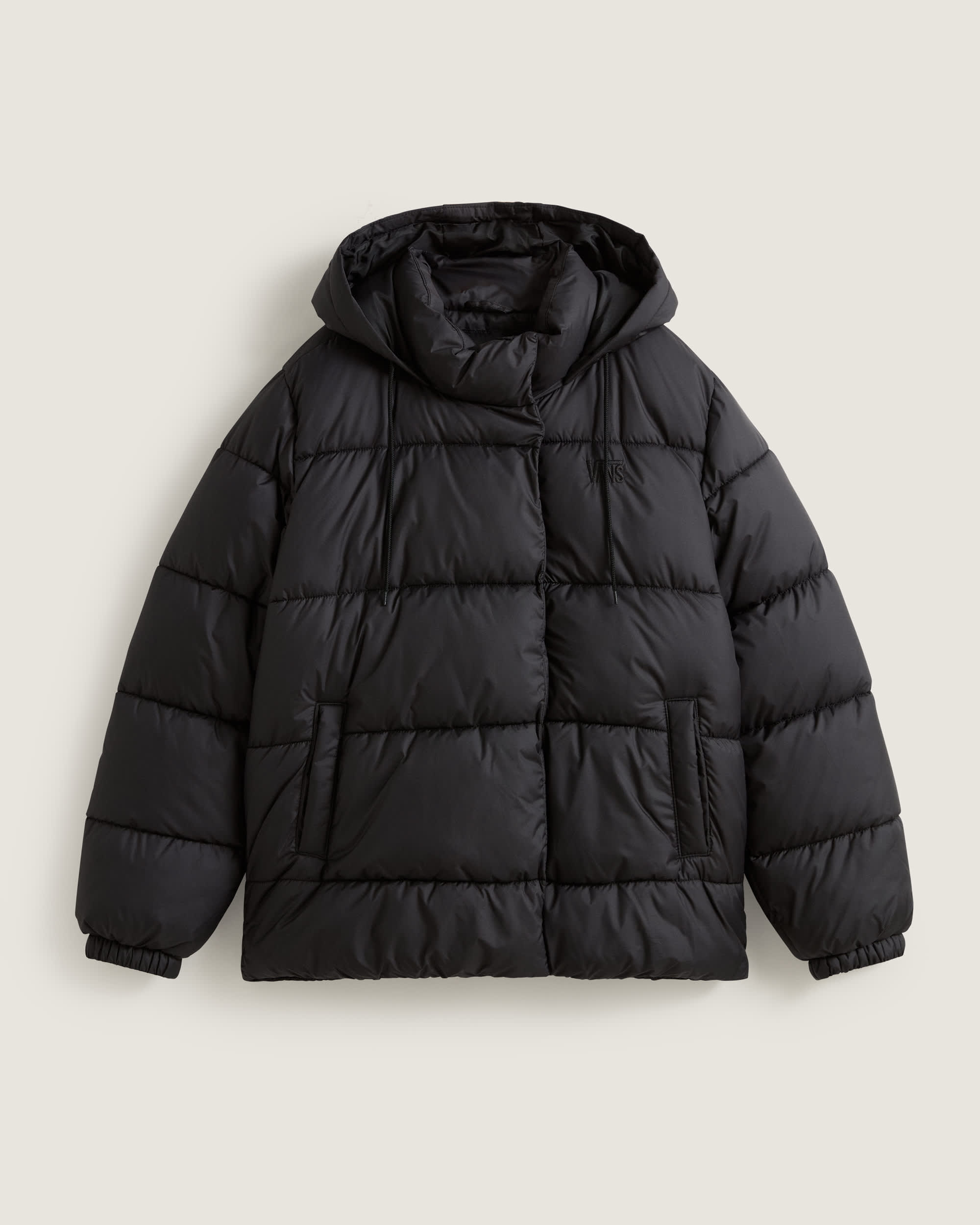 Hillgate Regular Length Puffer Black VANS Noir HERO
