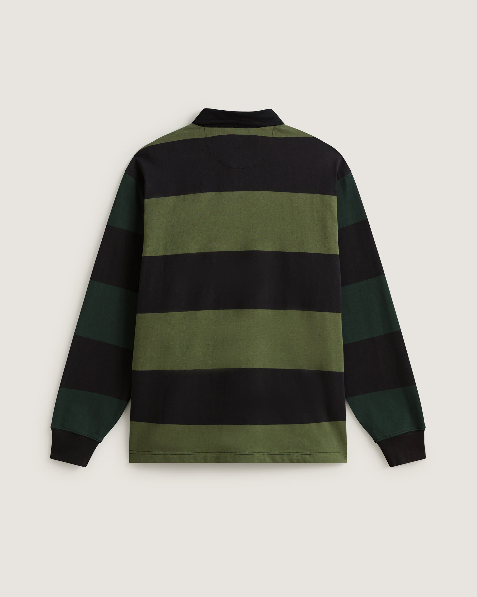 Tricot de rugby  rayures Ward VANS Vert ALT1