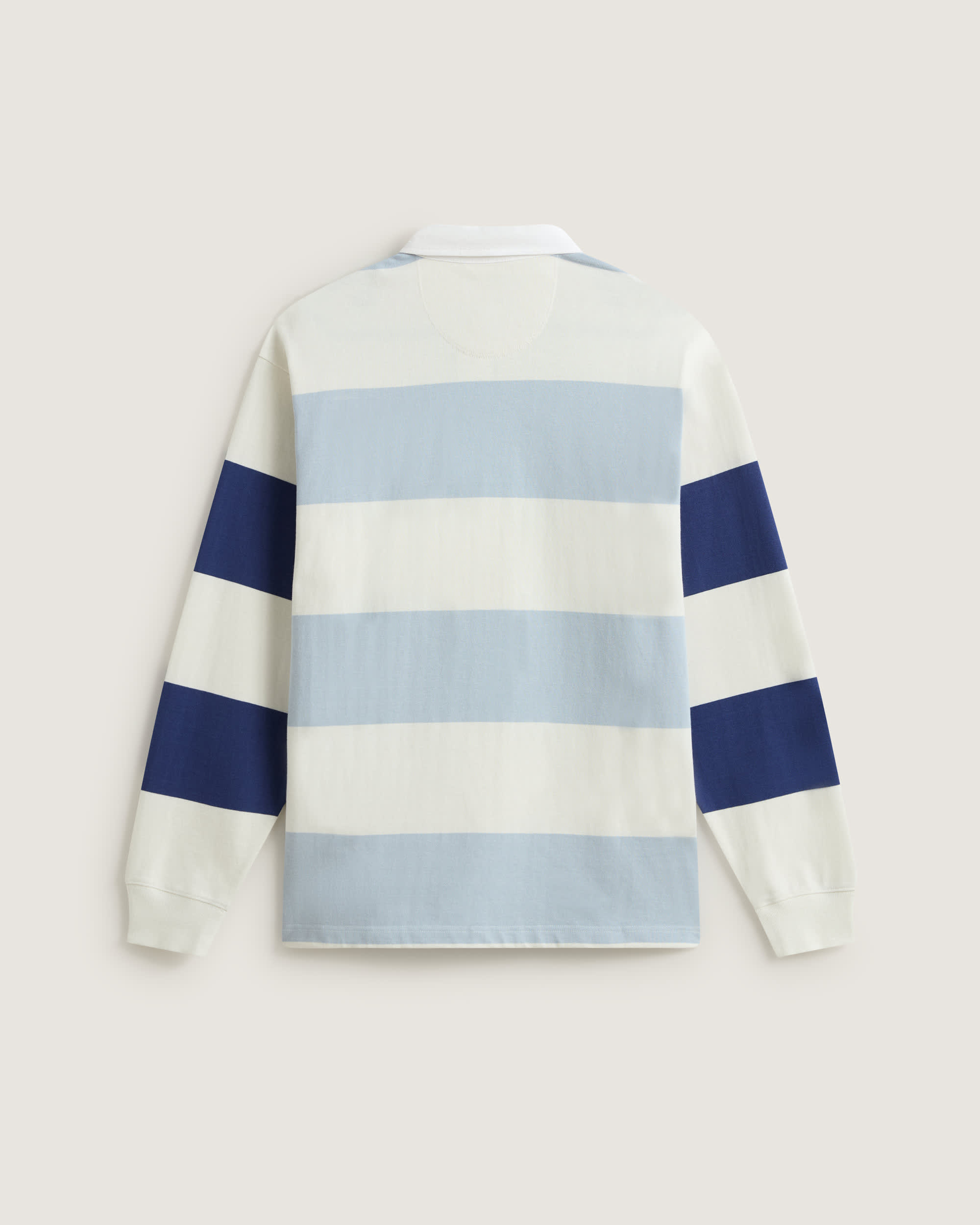 Polo in maglia Ward Stripe Rugby VANS BluBianco ALT1