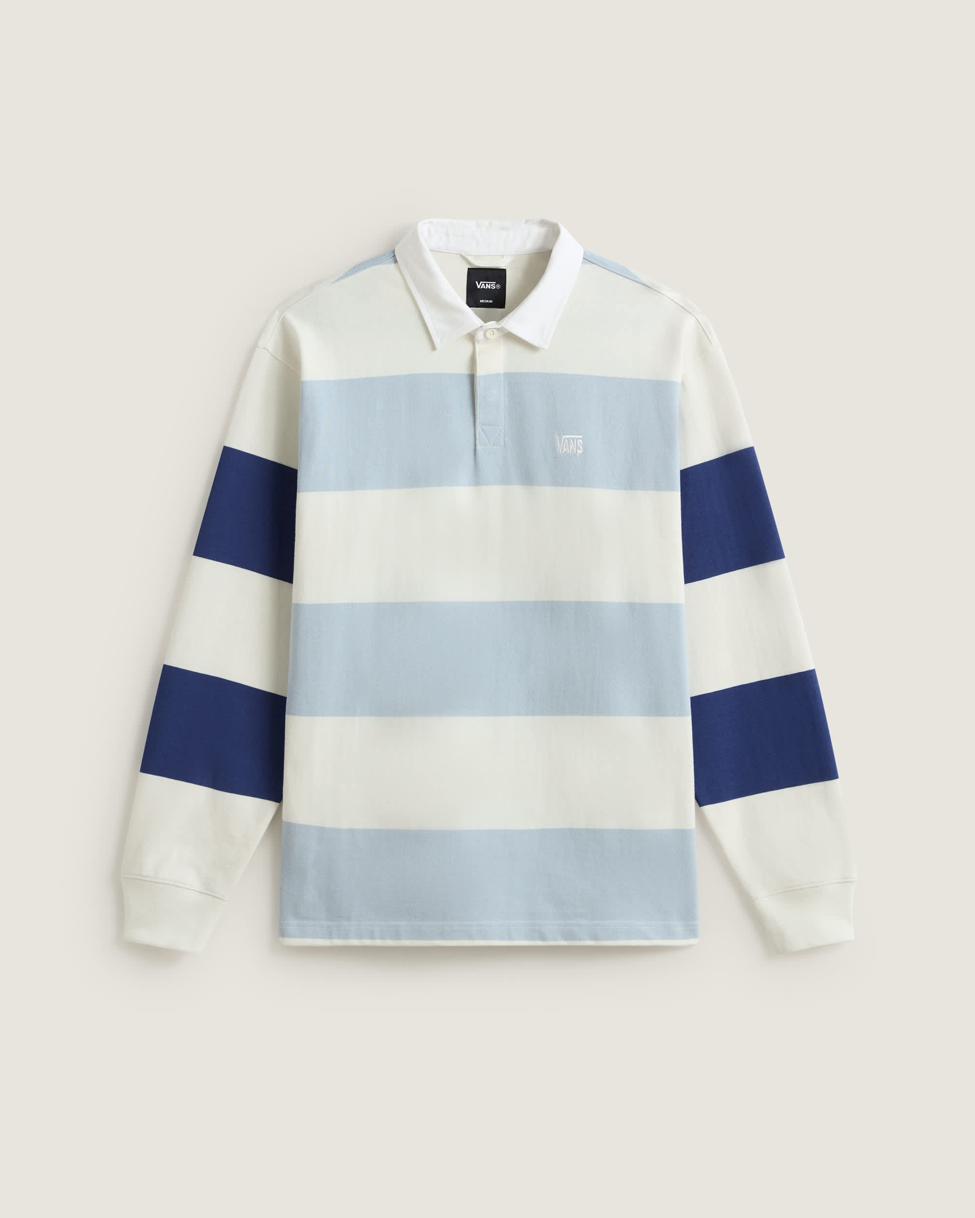Polo in maglia Ward Stripe Rugby VANS BluBianco HERO
