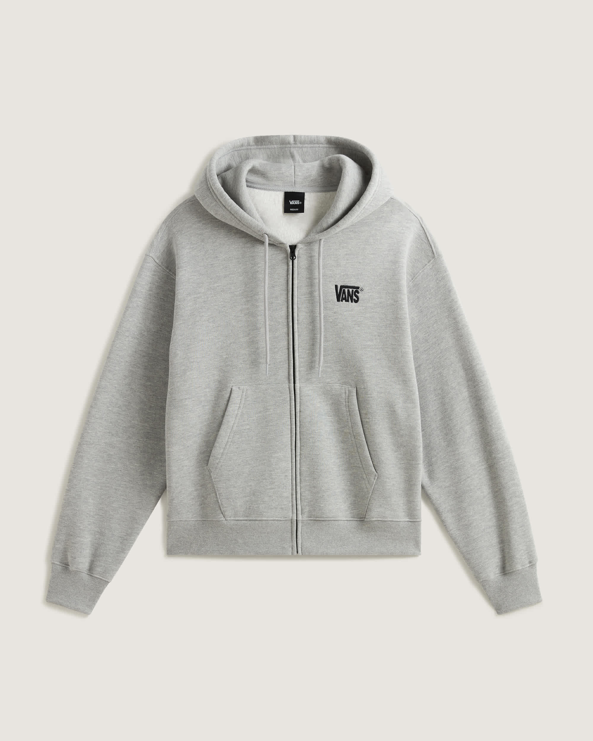 Bluza z kapturem Stretch Logo Zip Pullover VANS Szary HERO