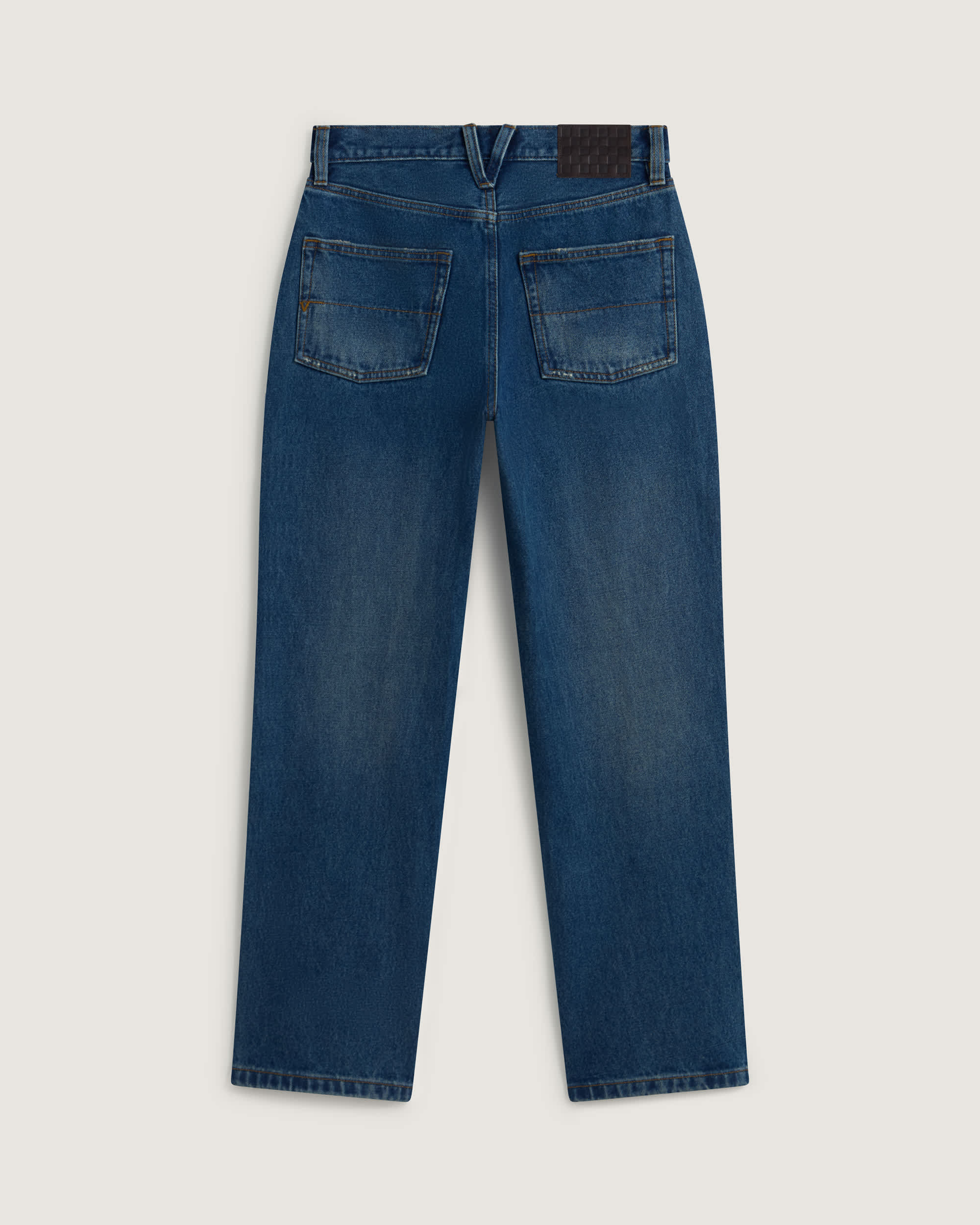 Pantalon droit Check5 Mid Rise VANS Bleu ALT1