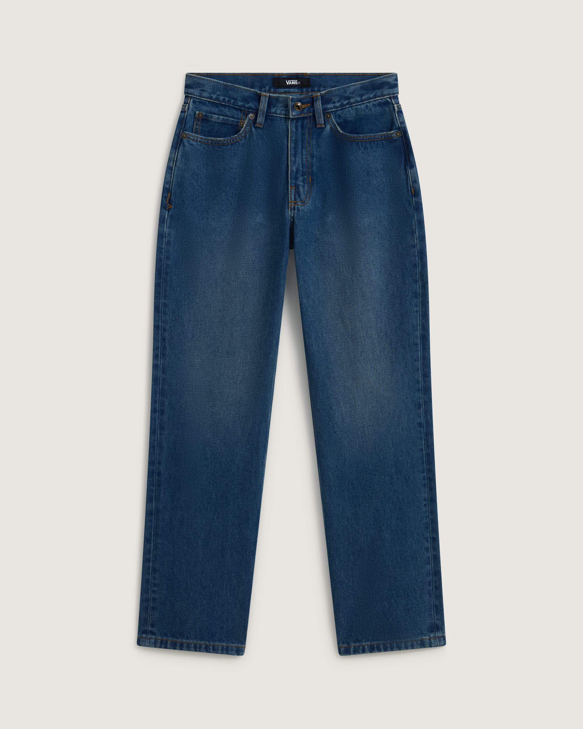 Pantalon droit Check5 Mid Rise VANS Bleu HERO