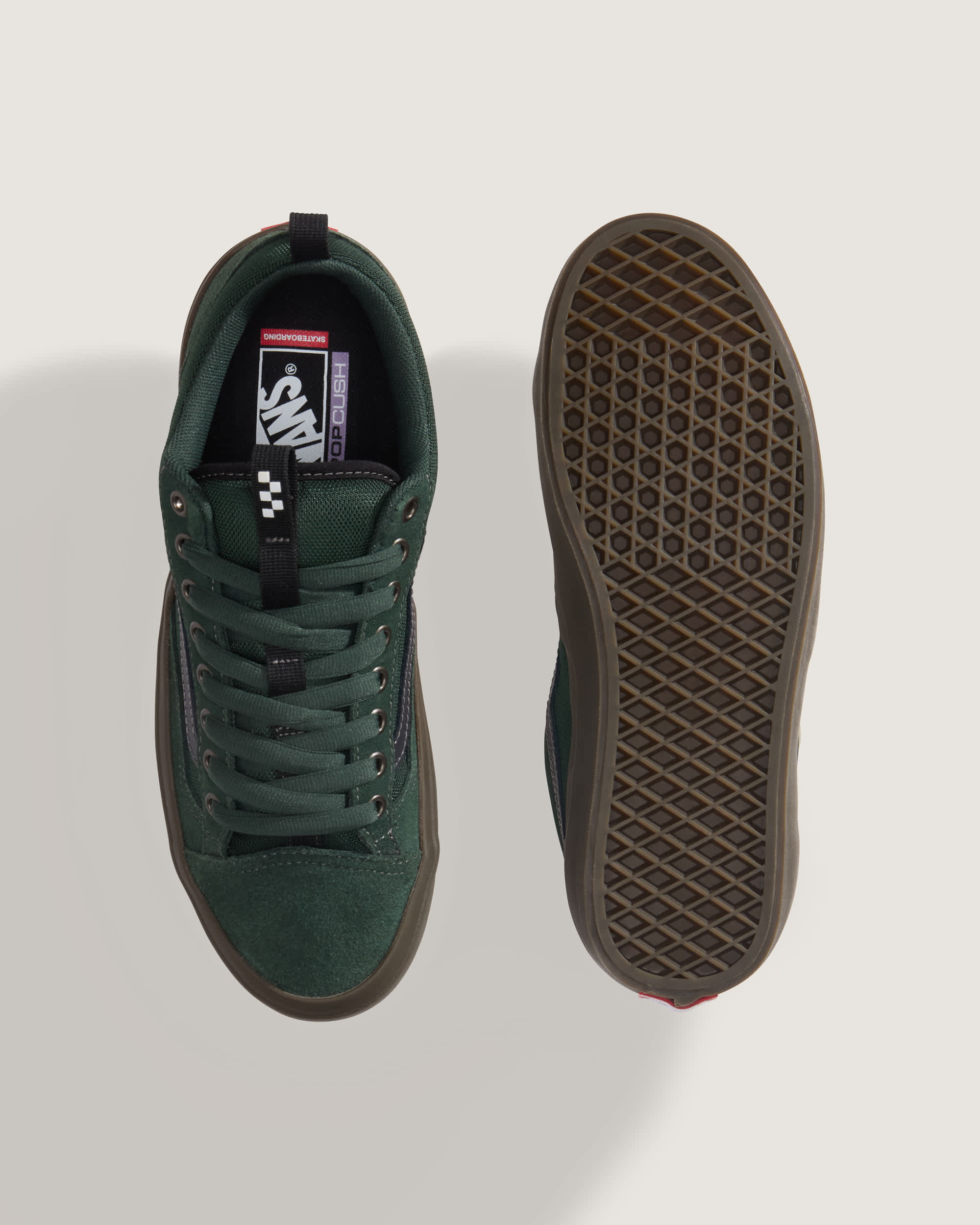 Skate Old Skool 36 Shoes VANS Green ALT2