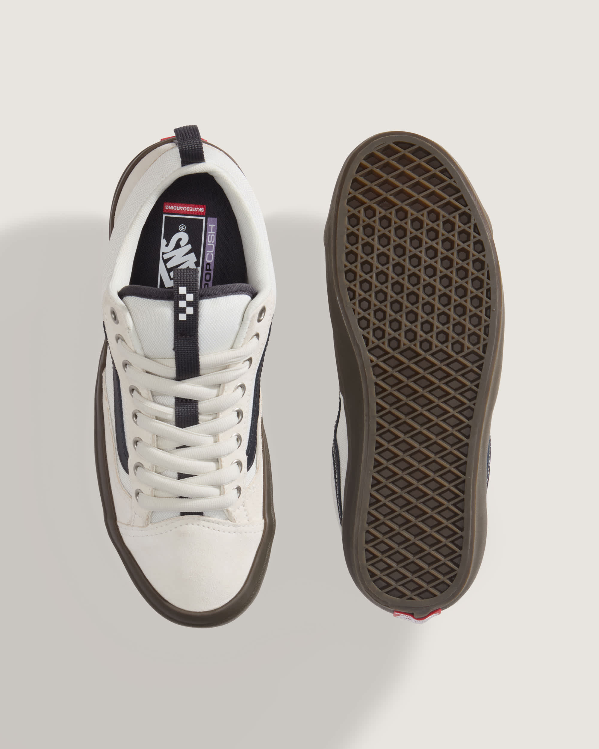 Skate Old Skool 36 Shoes VANS White ALT2