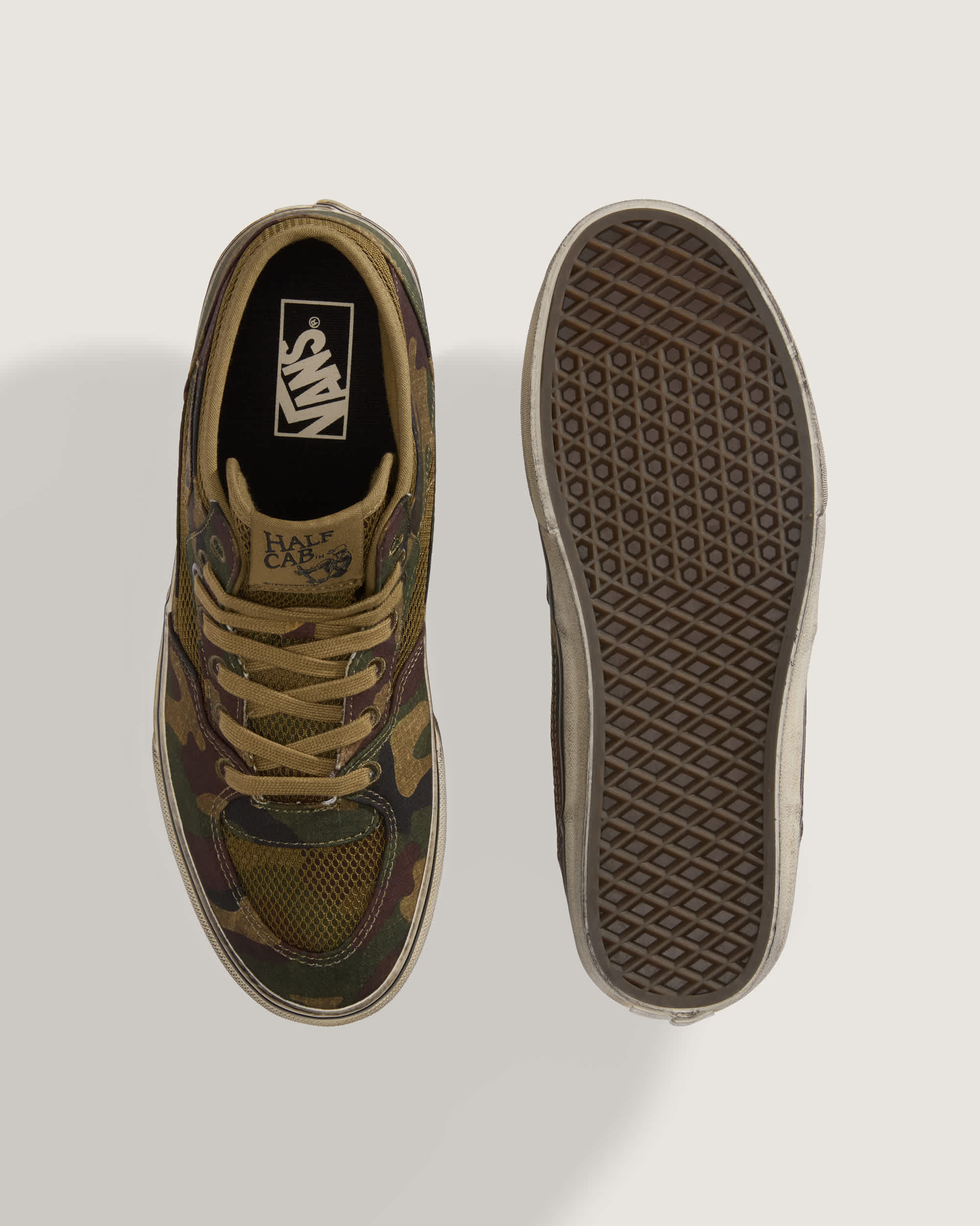 Chaussures Half Cab Decon VANS Vert ALT2
