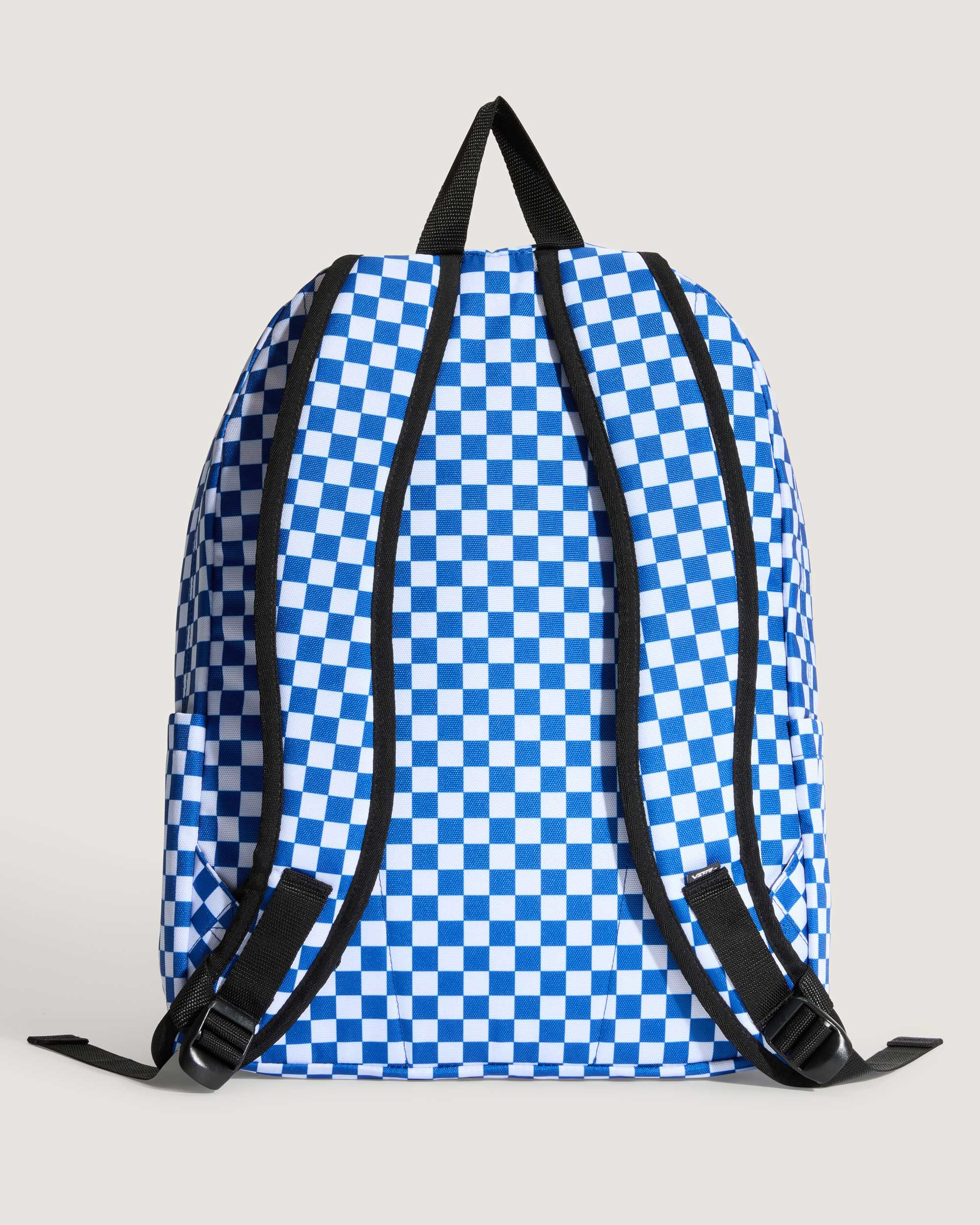 Old Skool Checkerboard Rucksack VANS Blau ALT2