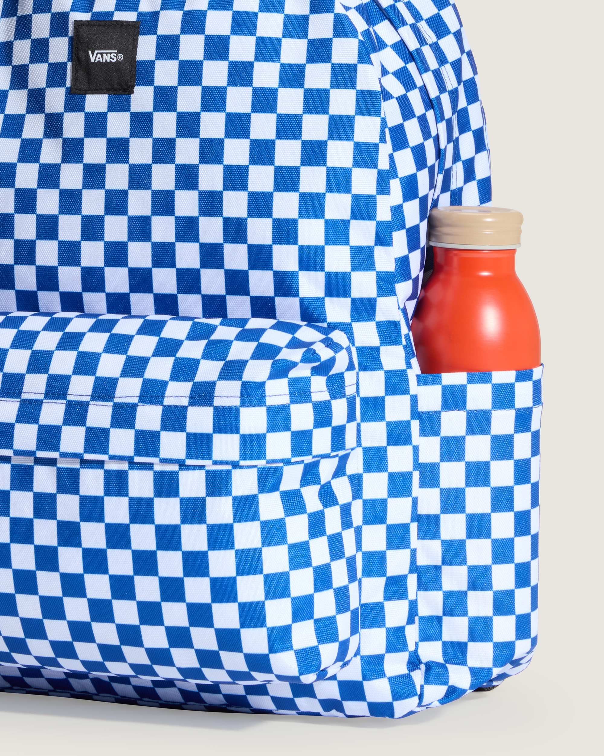 Old Skool Checkerboard Rucksack VANS Blau ALT3