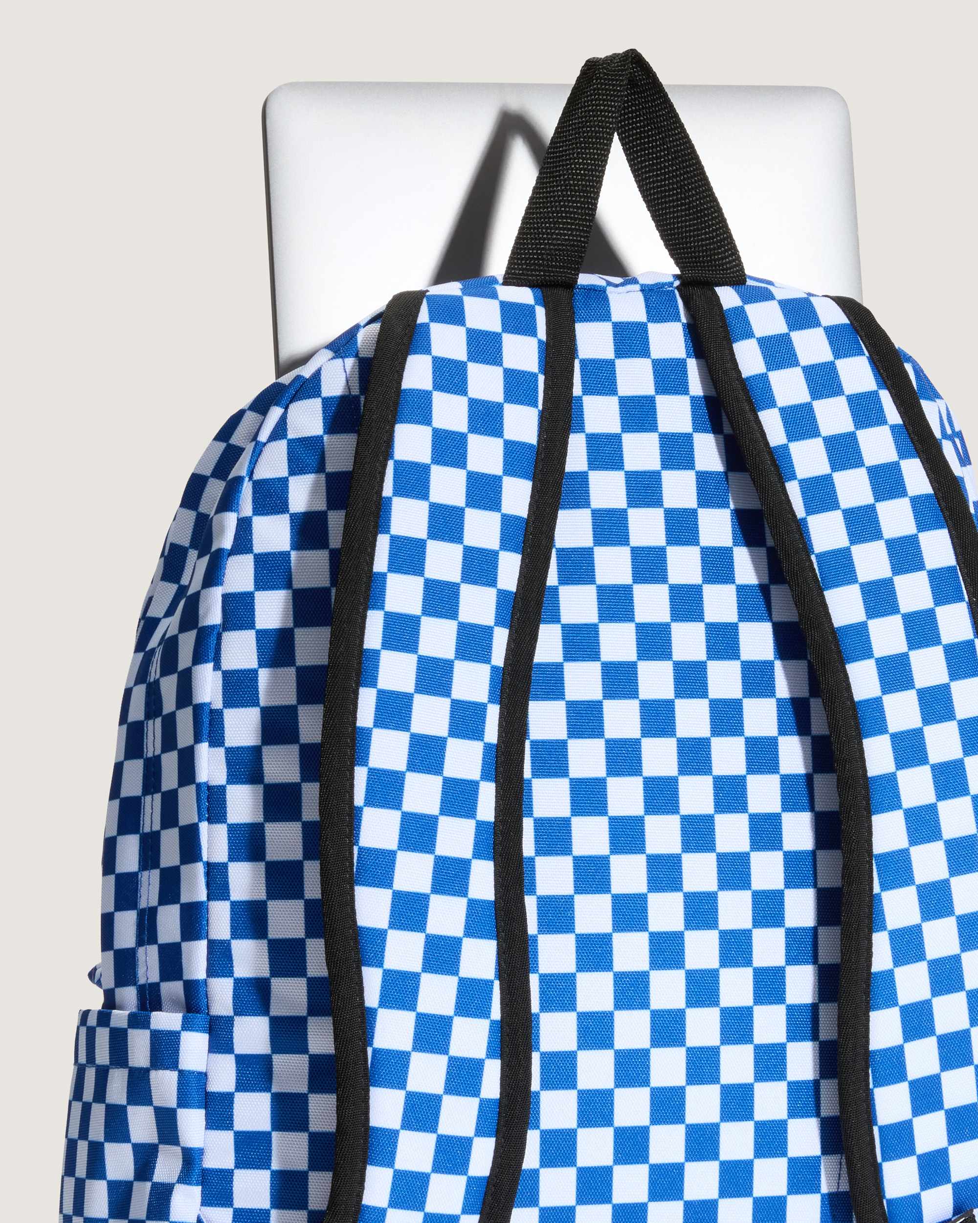 Old Skool Checkerboard Rucksack VANS Blau ALT4