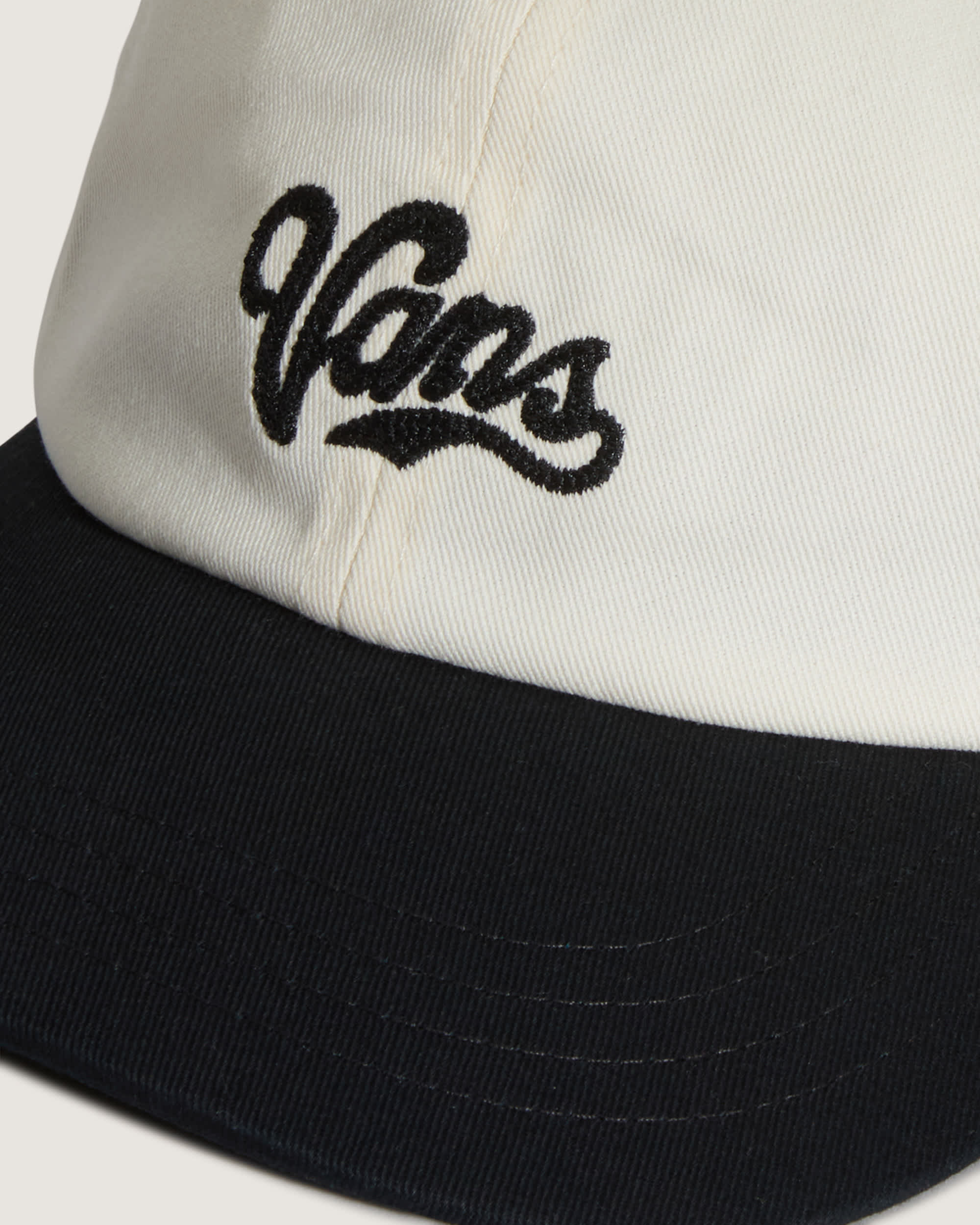 Lefty Script Curved Bill Jockey Black VANS Black ALT2