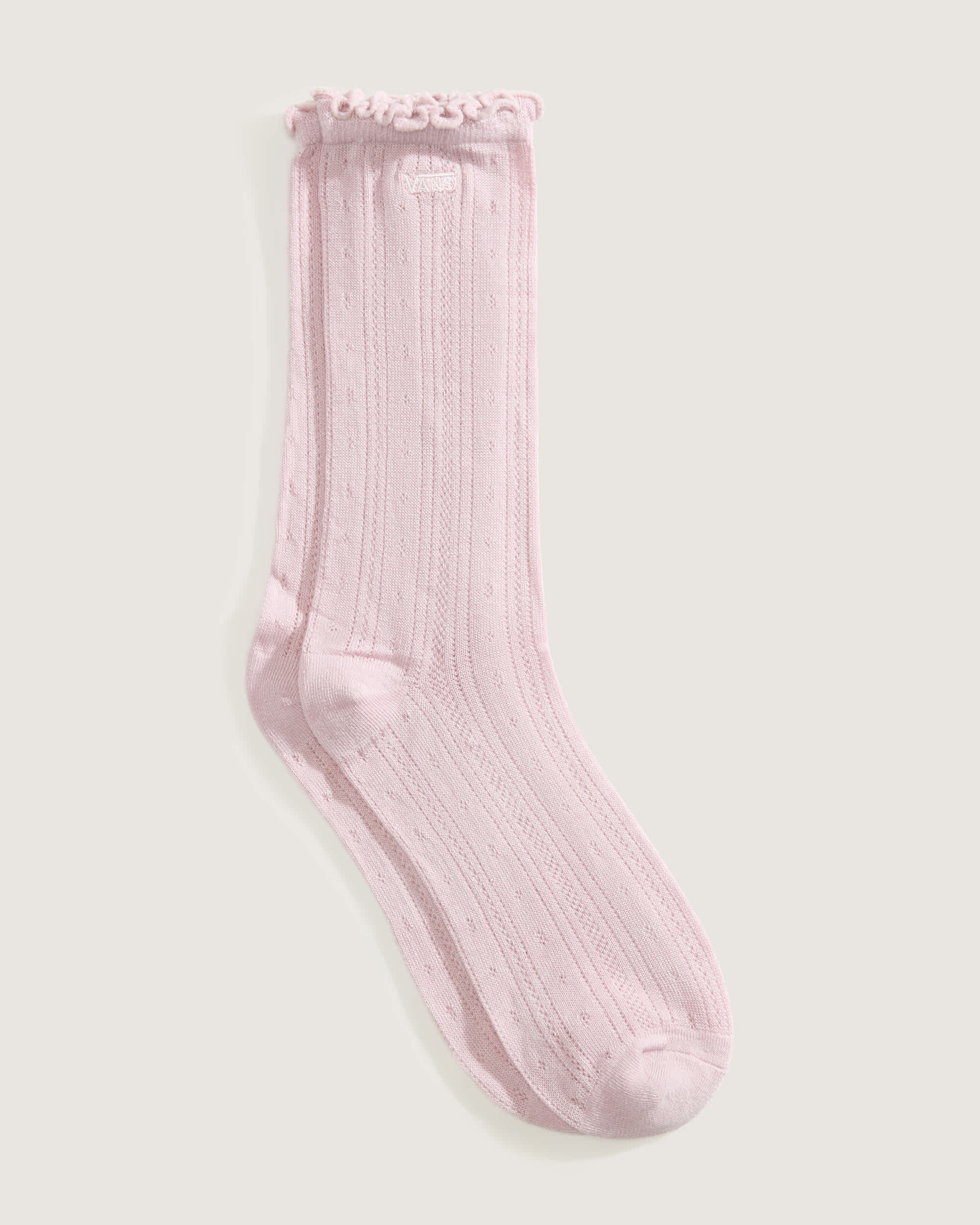 Pointelle Crew Socks VANS Pink ALT1