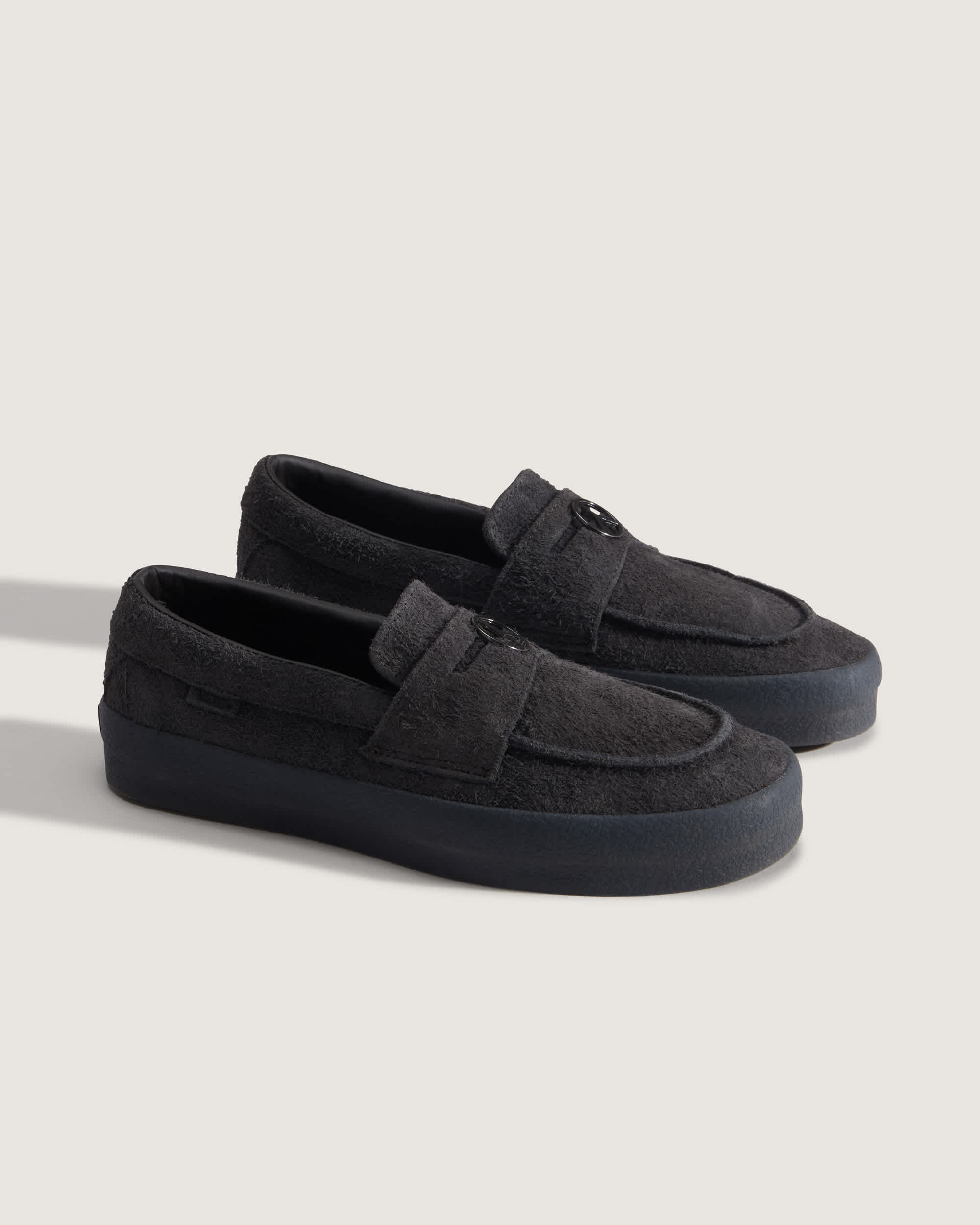 Skate Loafer Schuhe VANS Schwarz ALT1