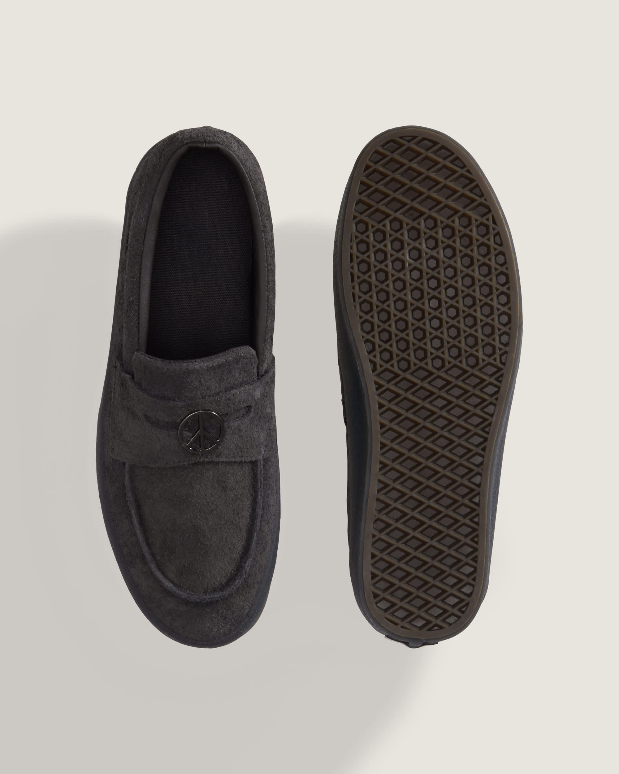 Skate Loafer Schuhe VANS Schwarz ALT2