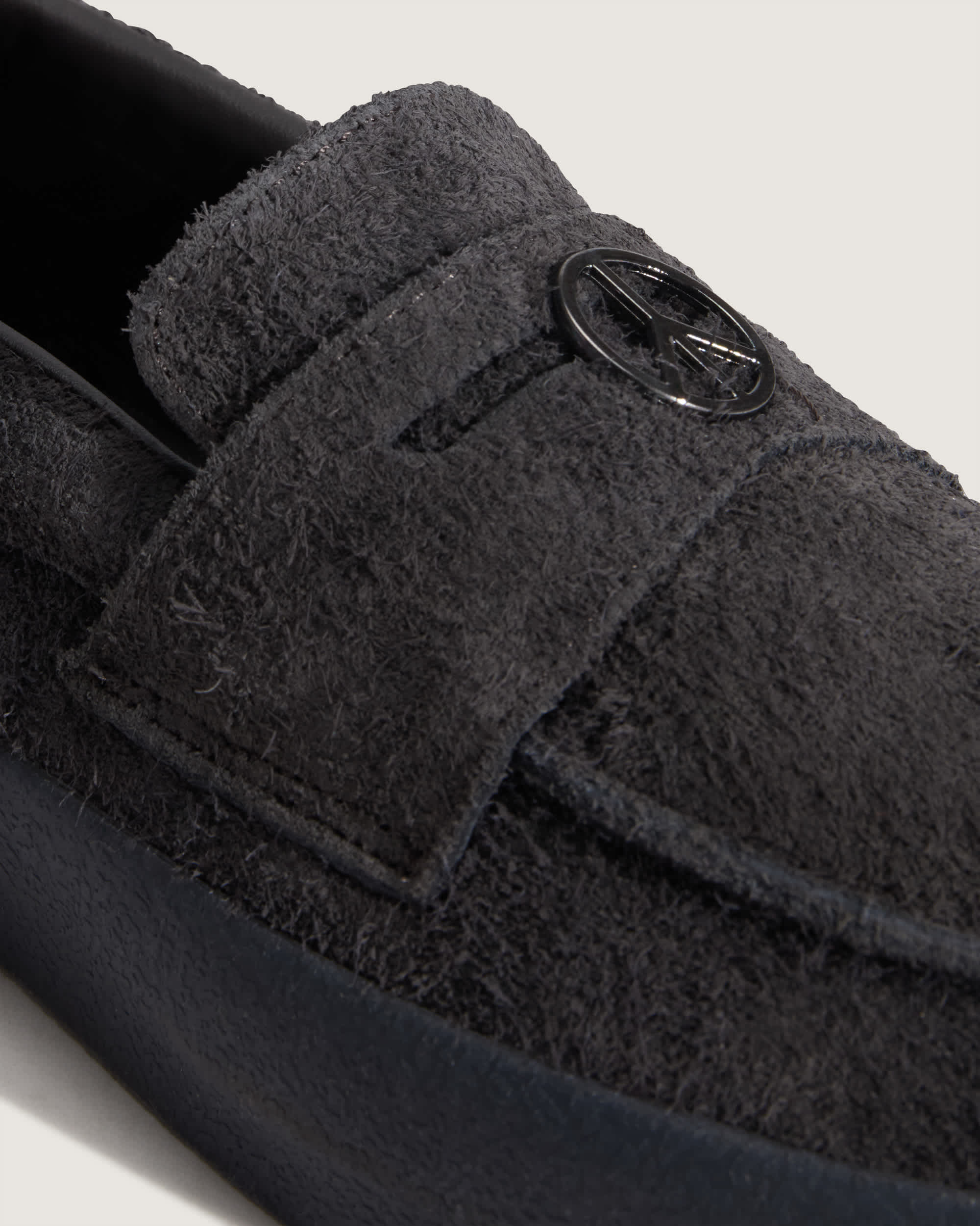 Skate Loafer Schuhe VANS Schwarz ALT4