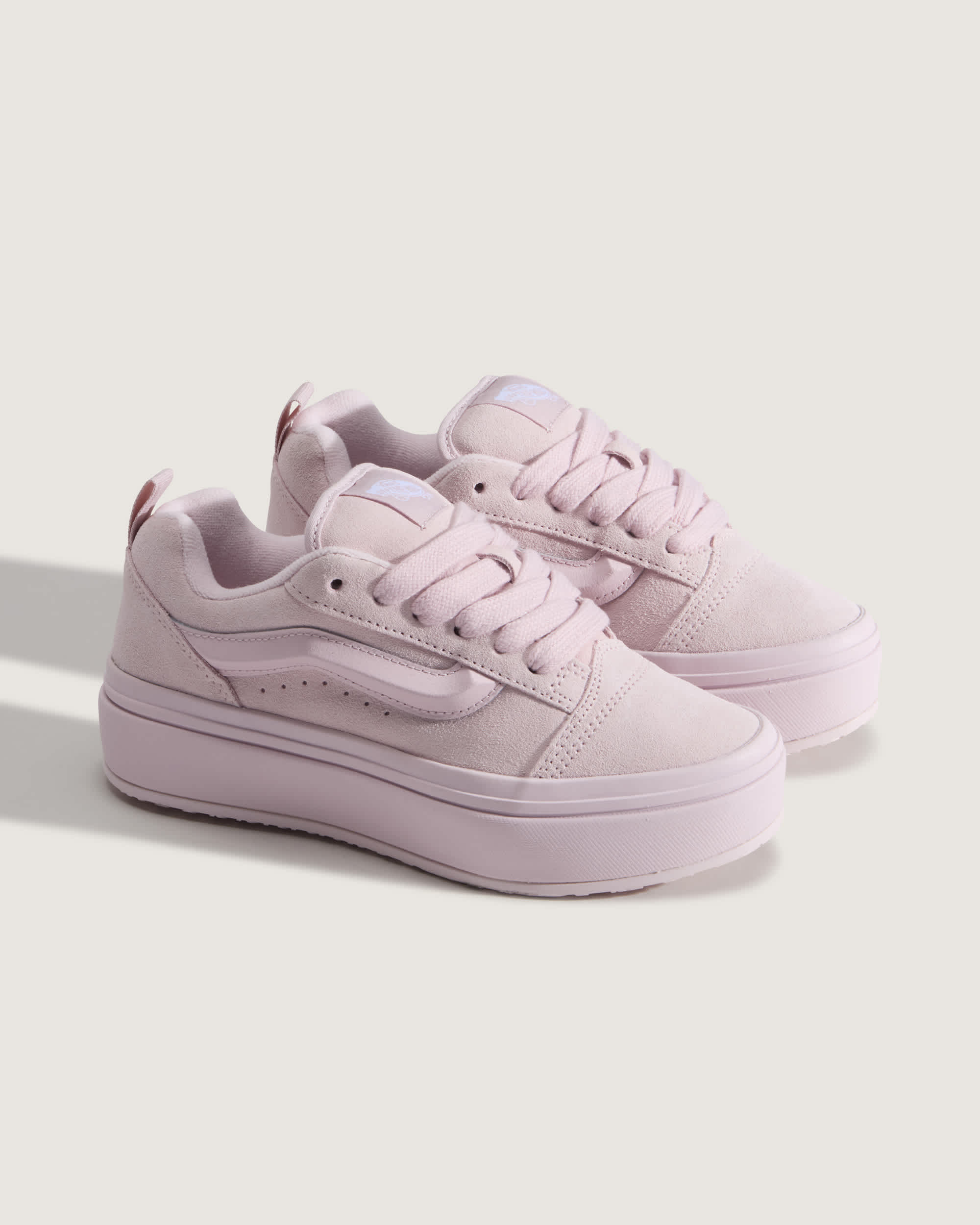 Knu Skool Platform Lite Schuhe VANS Rosa ALT1
