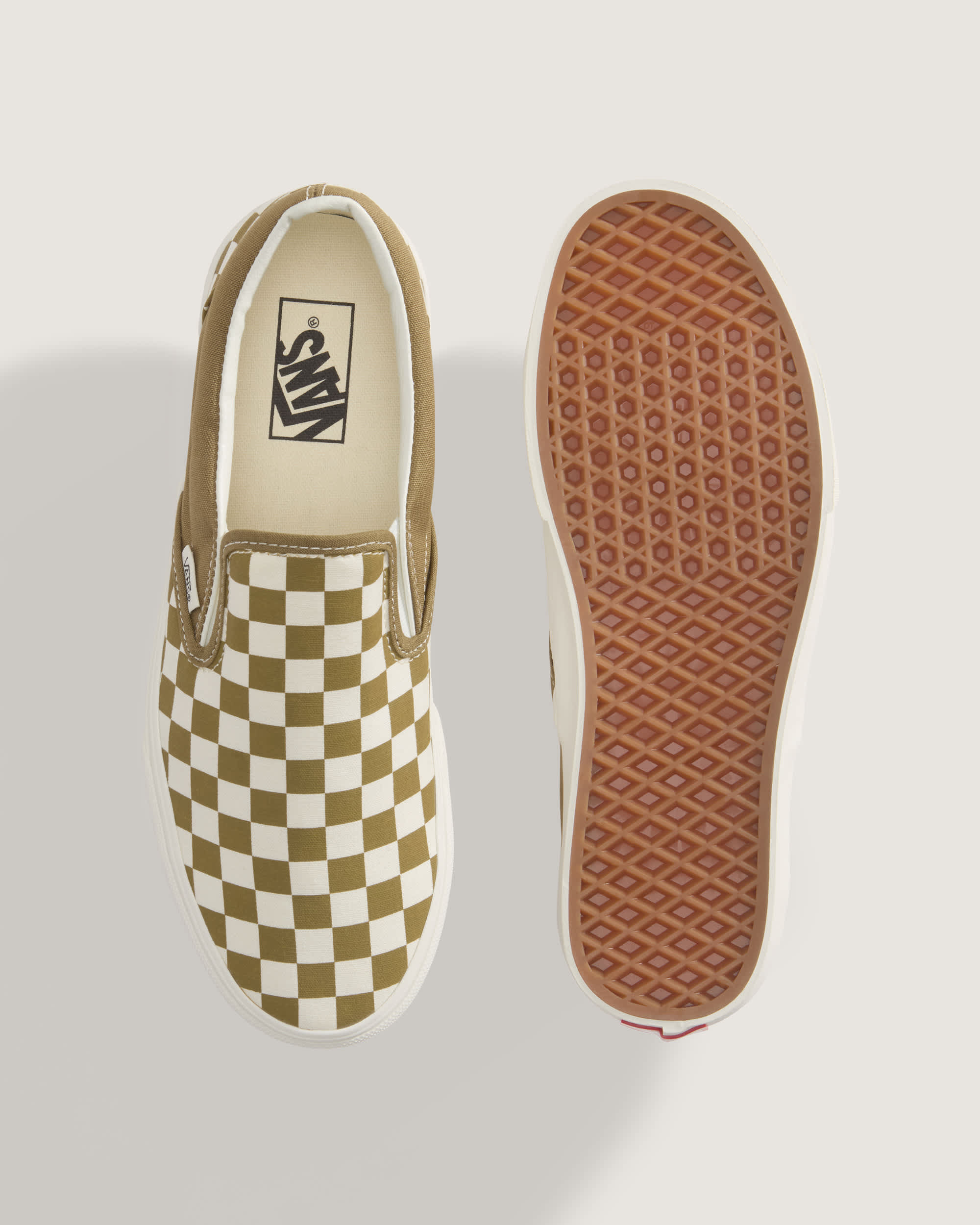 Scarpe Classic SlipOn VANS Beige ALT2