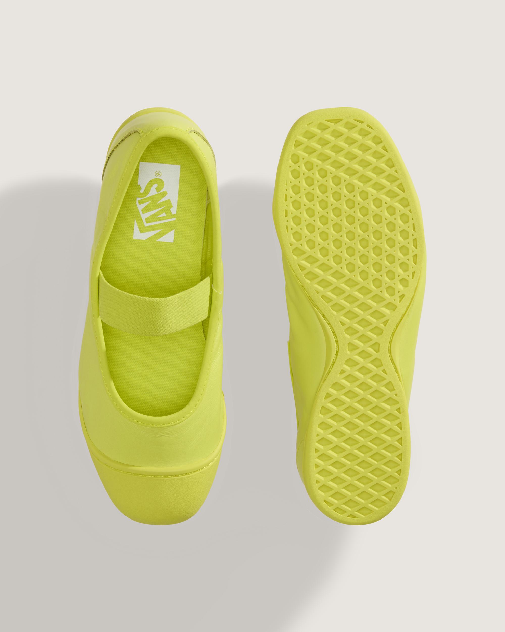 Premium Mary Jane Prima Schuhe VANS Gelb ALT2