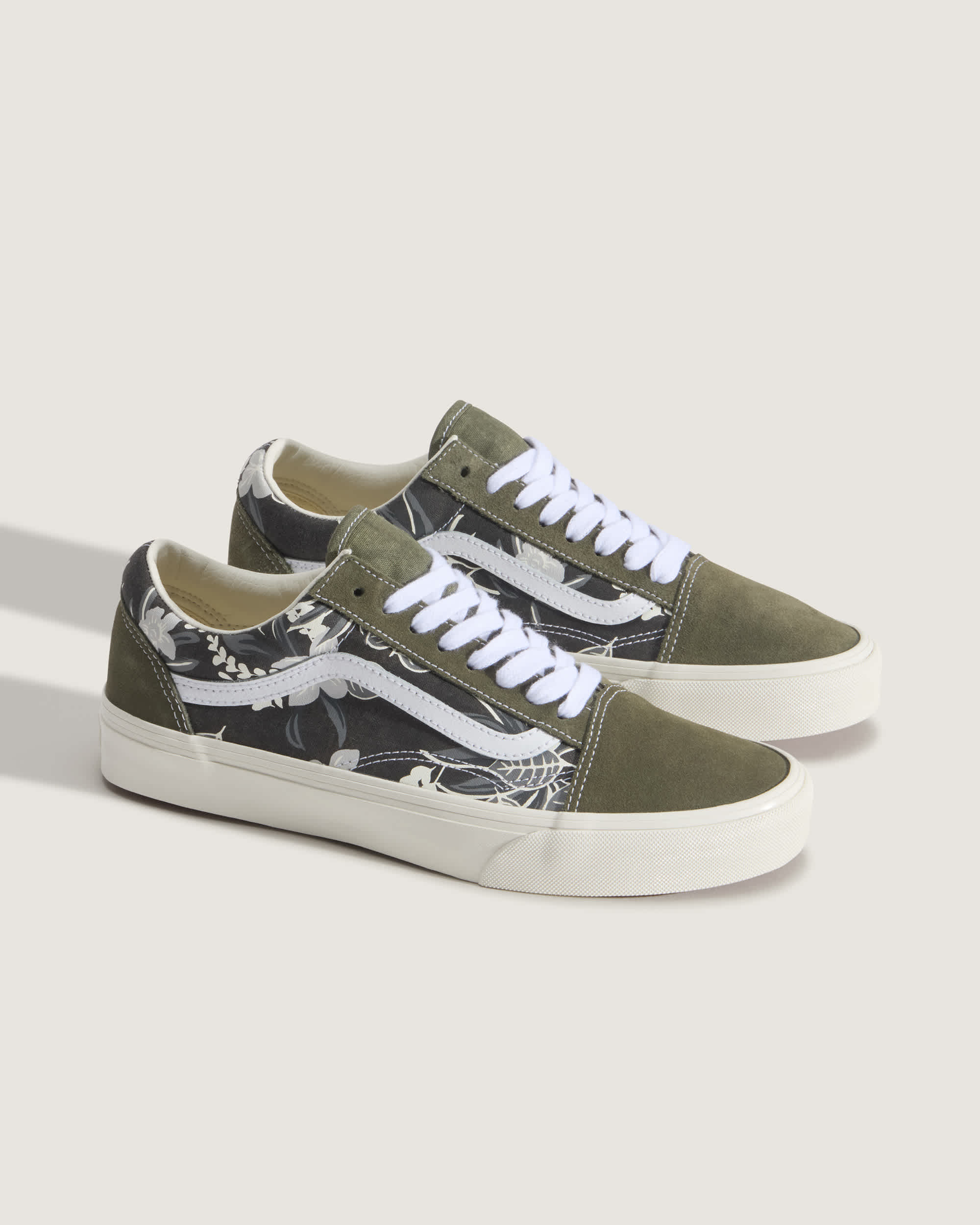 Old Skool Shoes VANS Green ALT1