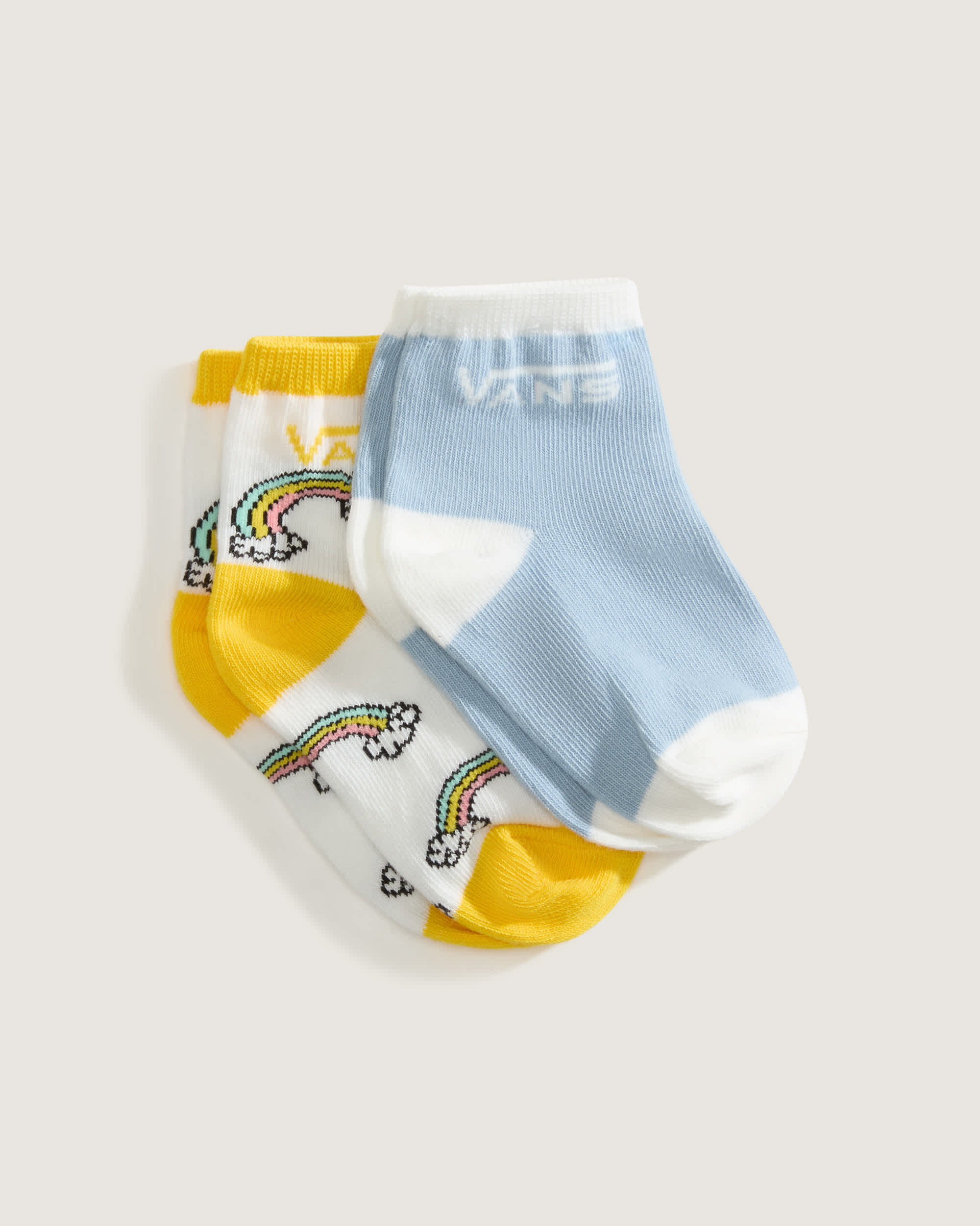 Calzettoni Bambinoa Ticker 2 paia VANS Bianco ALT1